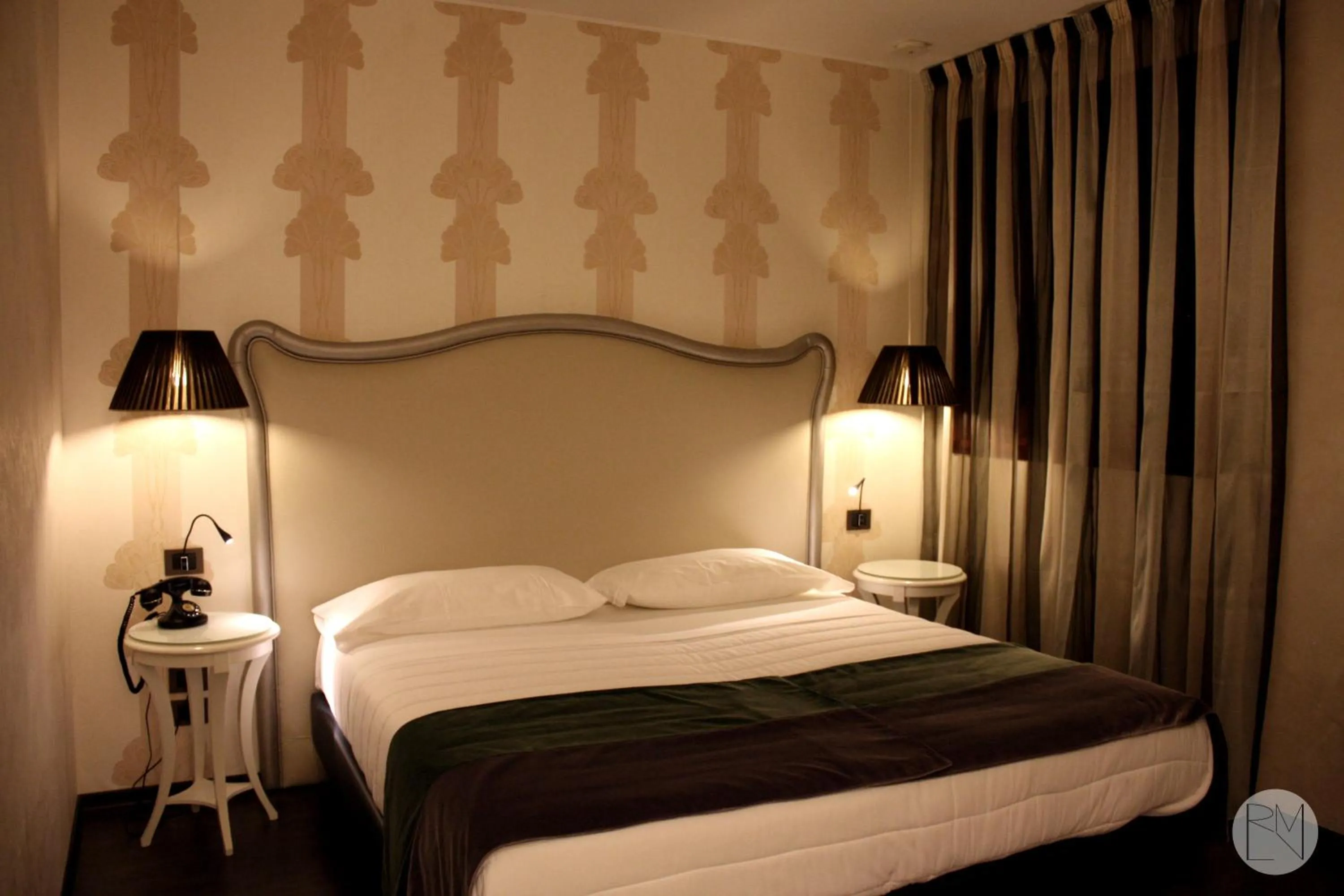 Photo of the whole room, Bed in Locanda Viridarium