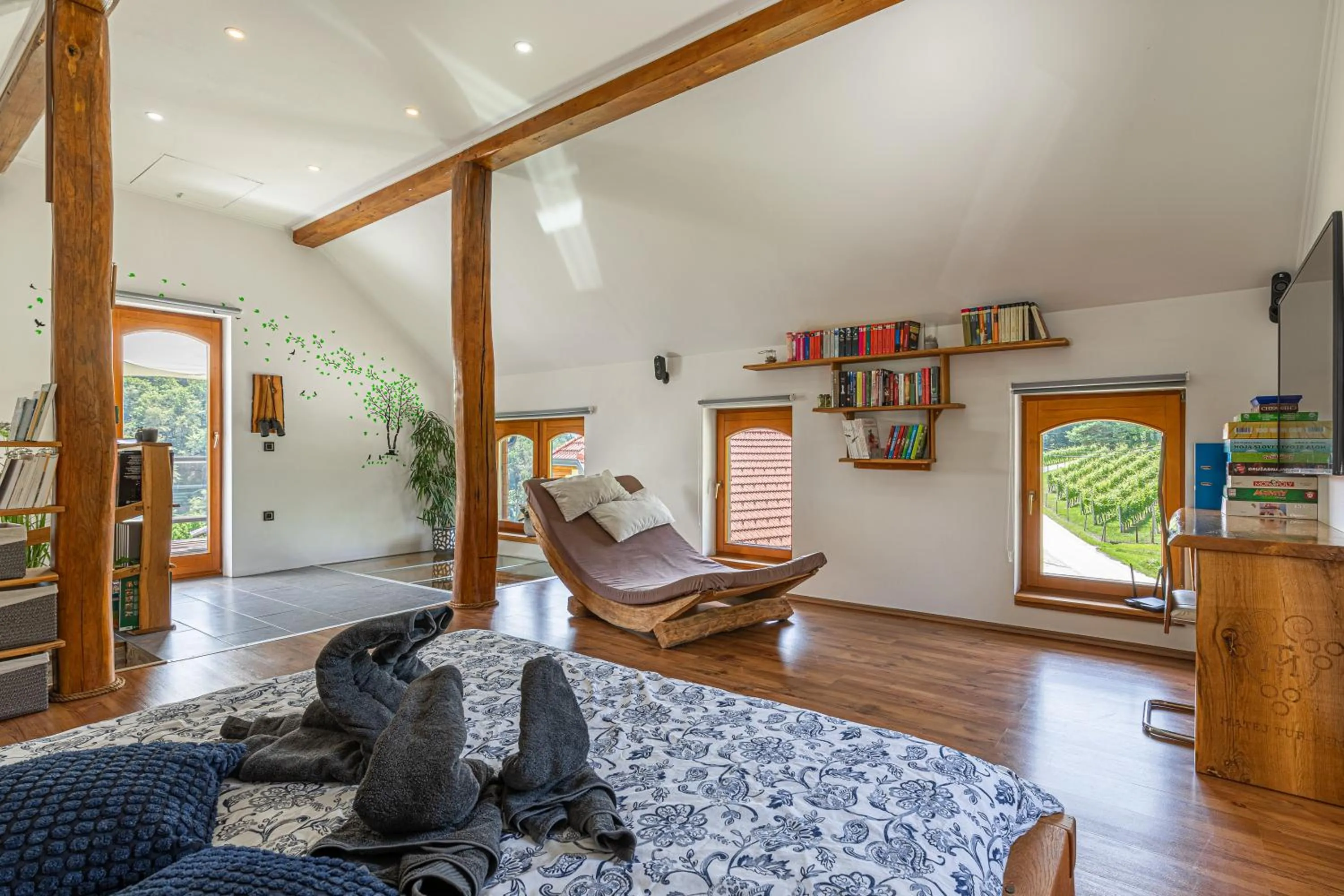 Living room in Vineyard cottage Matej