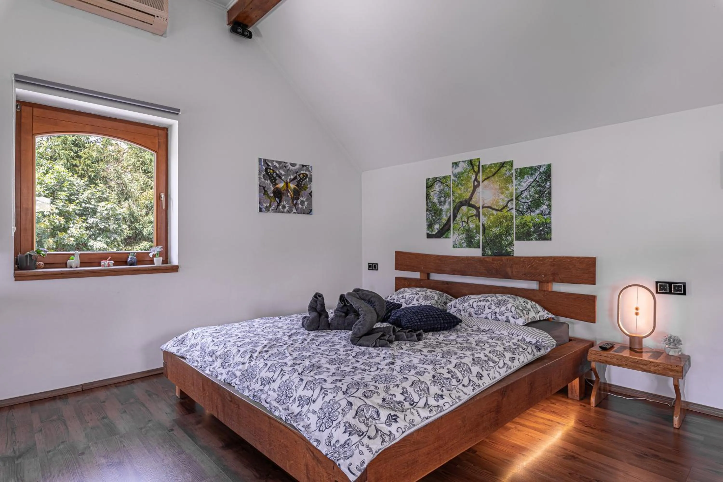 Bedroom, Bed in Vineyard cottage Matej