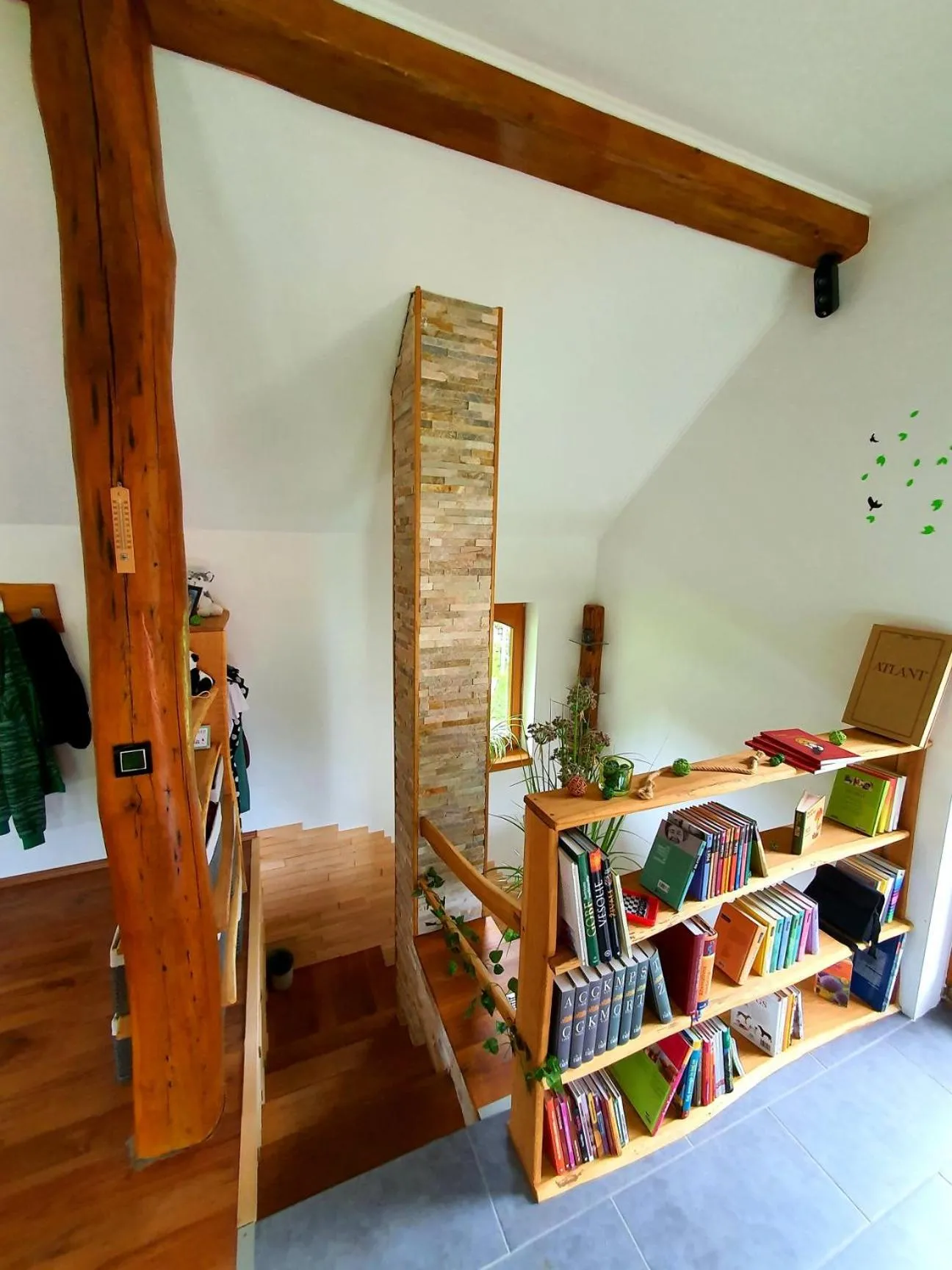 Library in Vineyard cottage Matej
