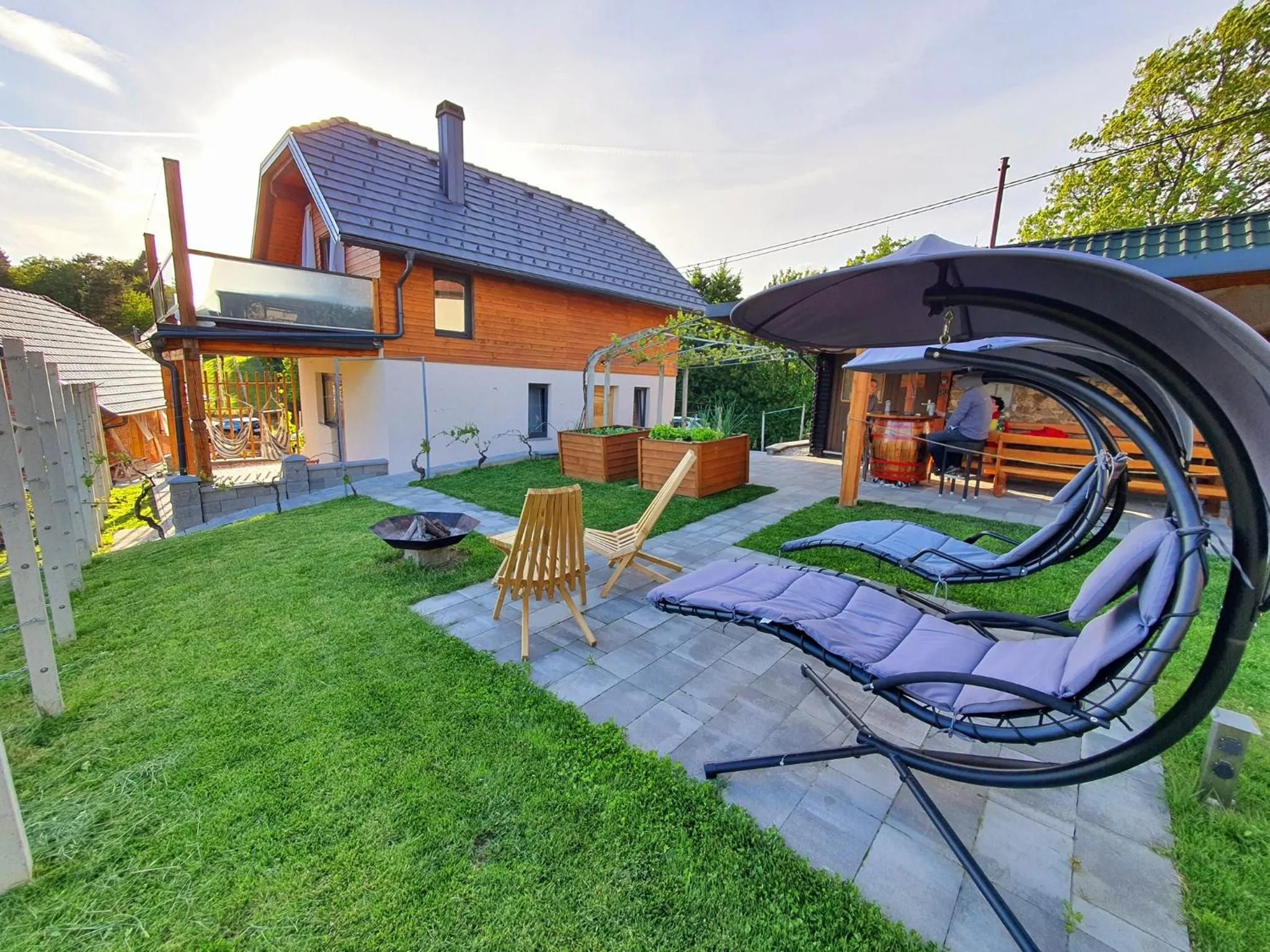 Property building in Vineyard cottage Matej