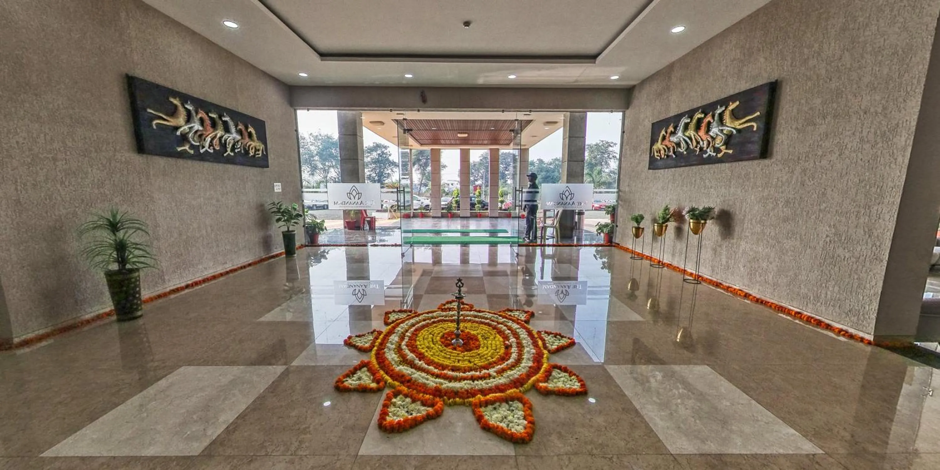 Facade/entrance in The Aanandam Hotel Resort
