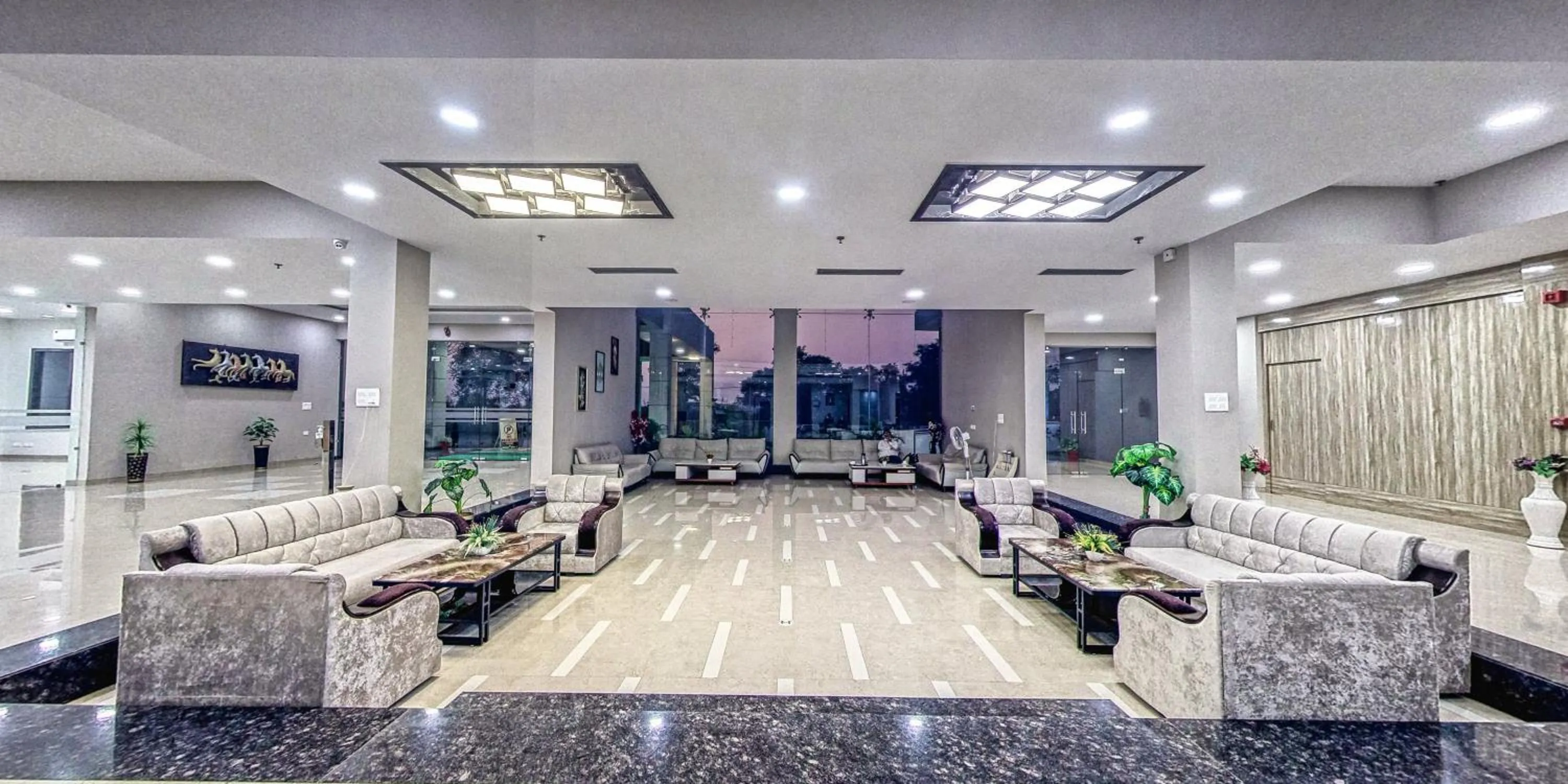 Lobby or reception in The Aanandam Hotel Resort