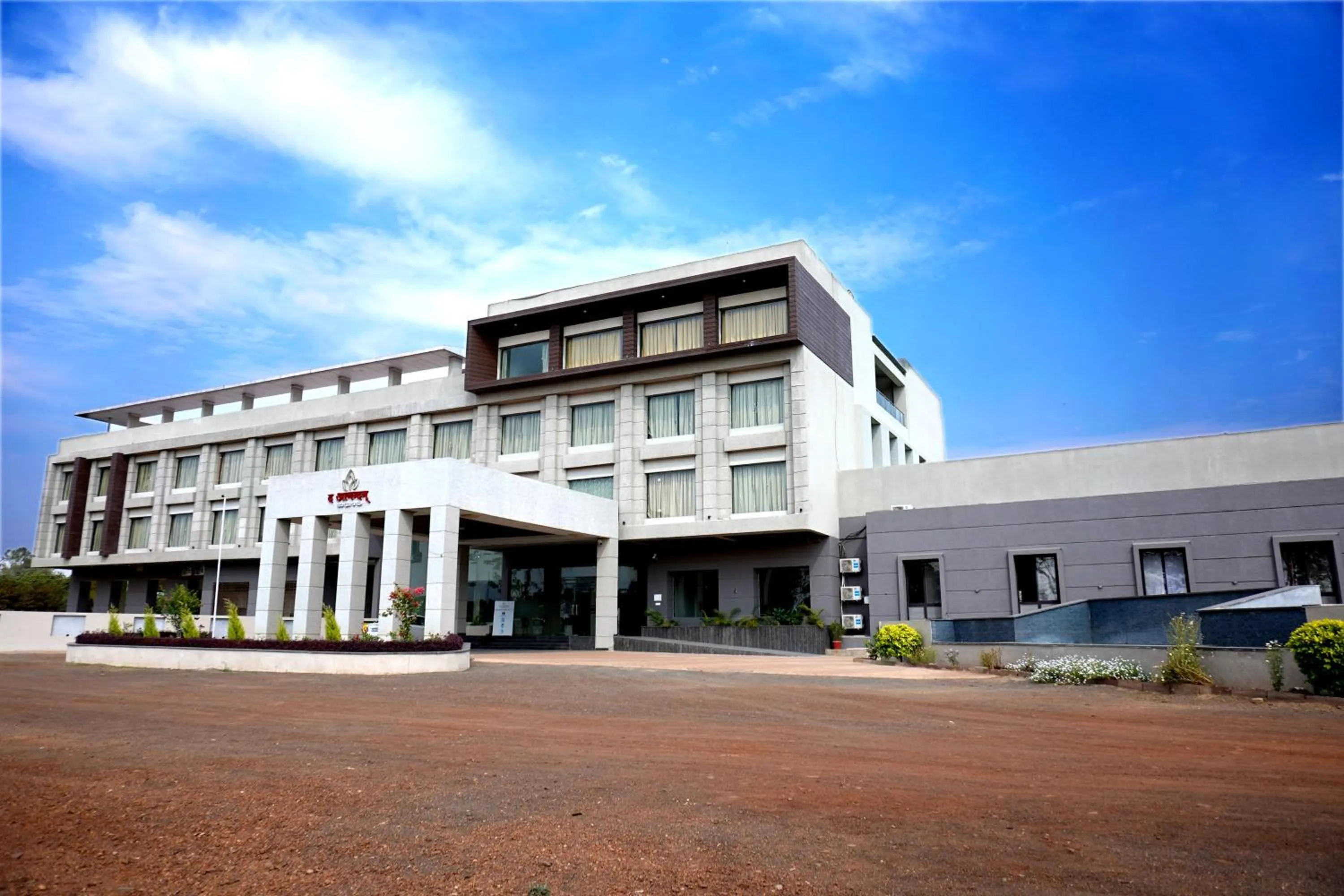 Property building in The Aanandam Hotel Resort