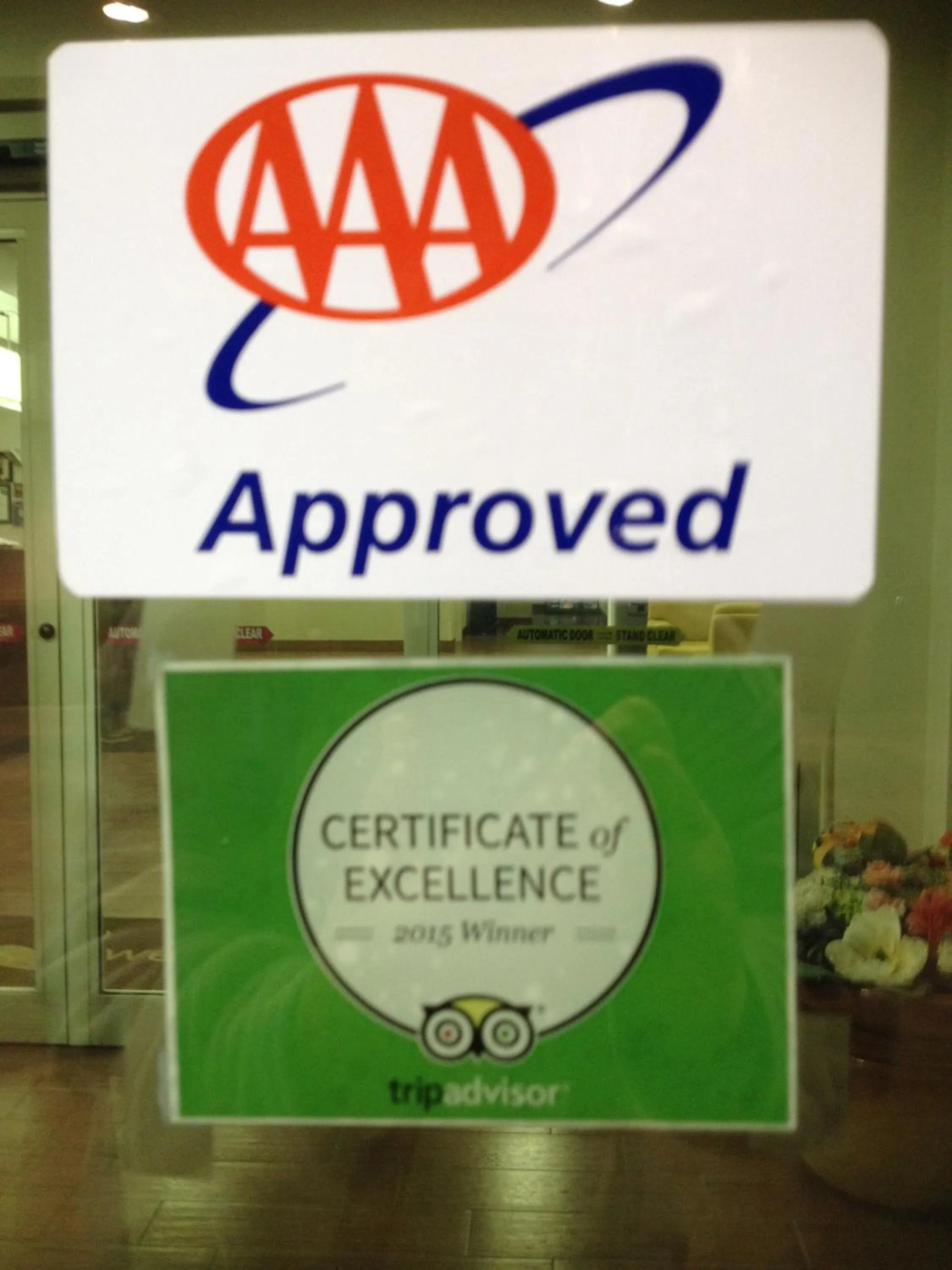 Certificate/Award in Sleep Inn & Suites Elk City Route 66