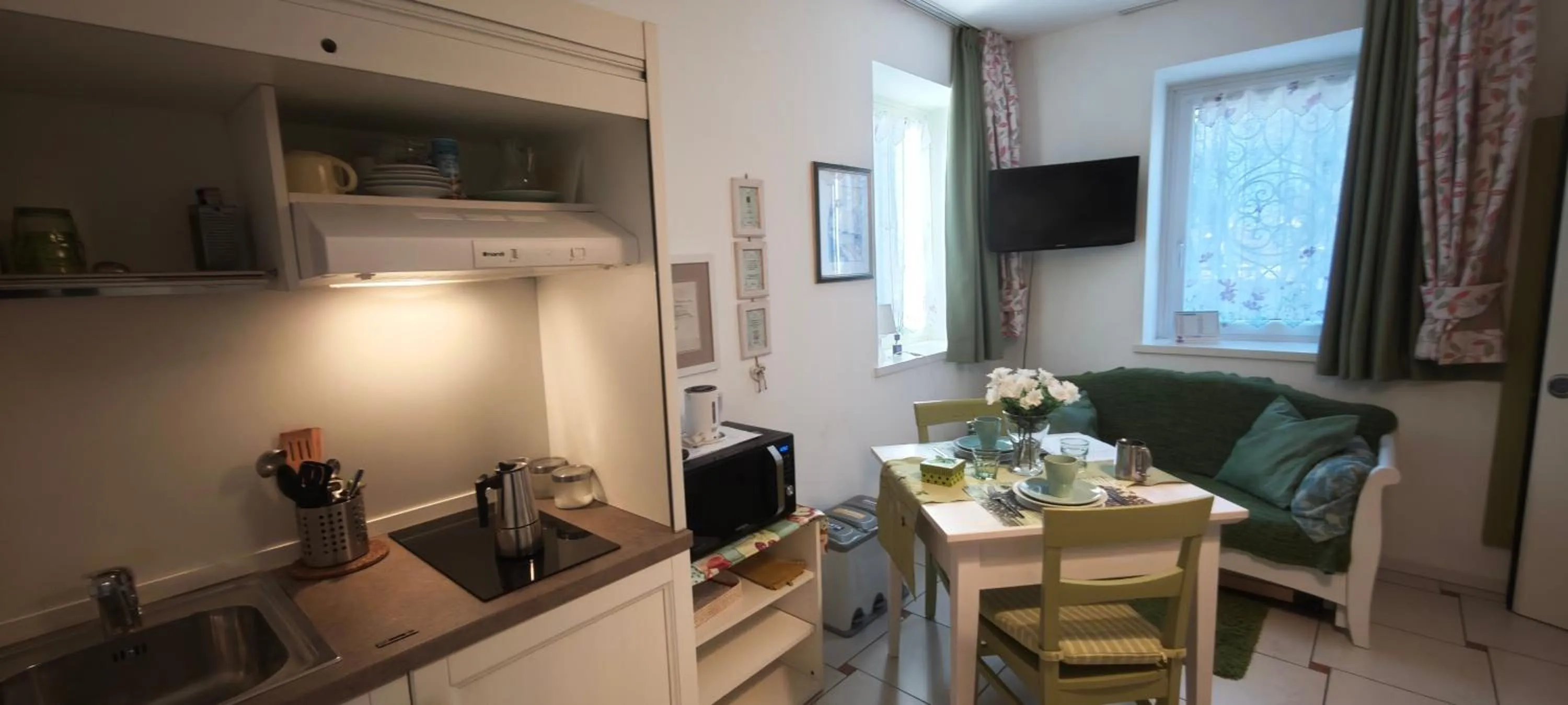 Kitchen or kitchenette in Casa Novecento "Rooms & apartments"