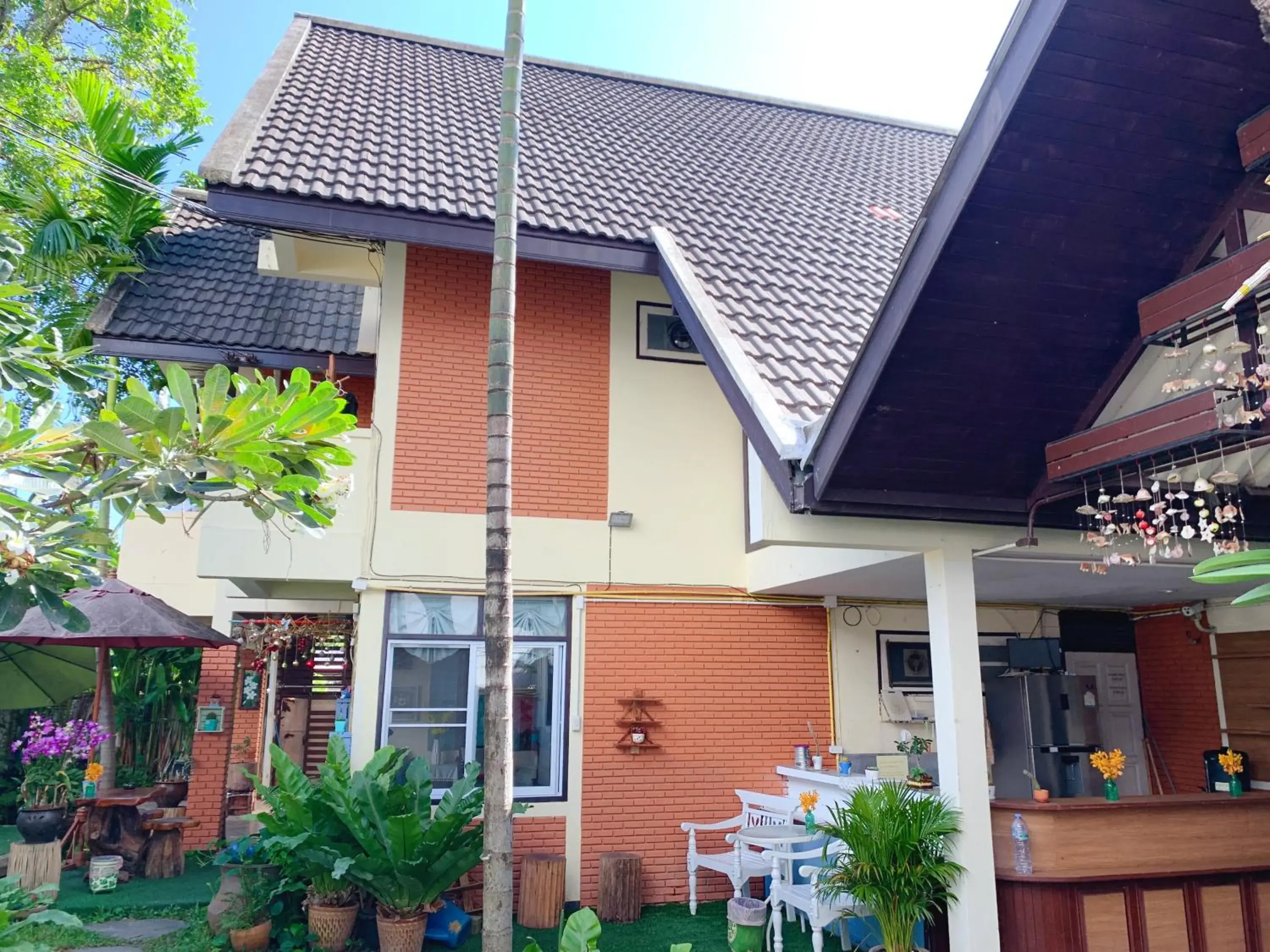 Bird's eye view in Dream Garden Villa Hotel Night Bazaar ChiangMai Bird's eye view in Dream Garden Villa Hotel Night Bazaar ChiangMai