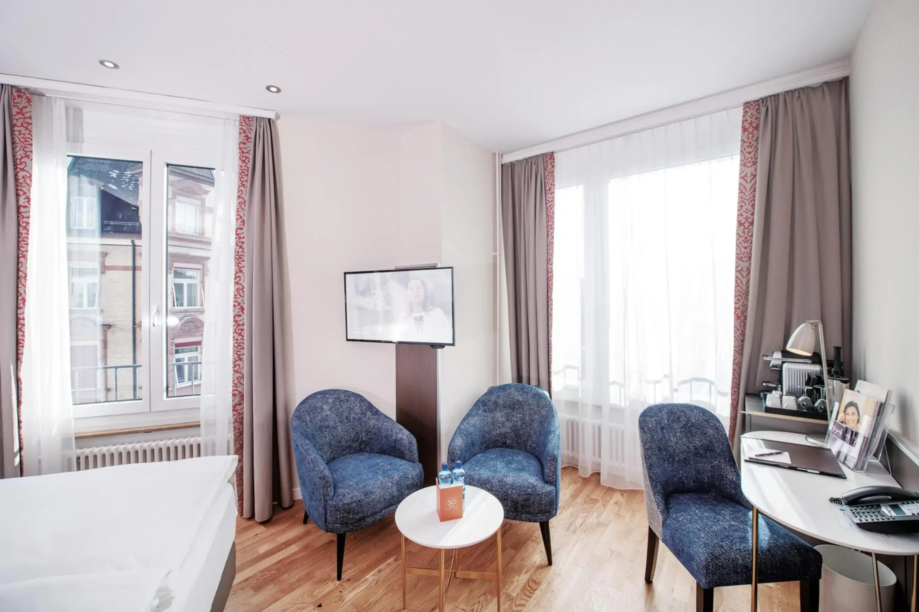 Bed in Sorell Hotel Rex Zürich Bed in Sorell Hotel Rex Zürich