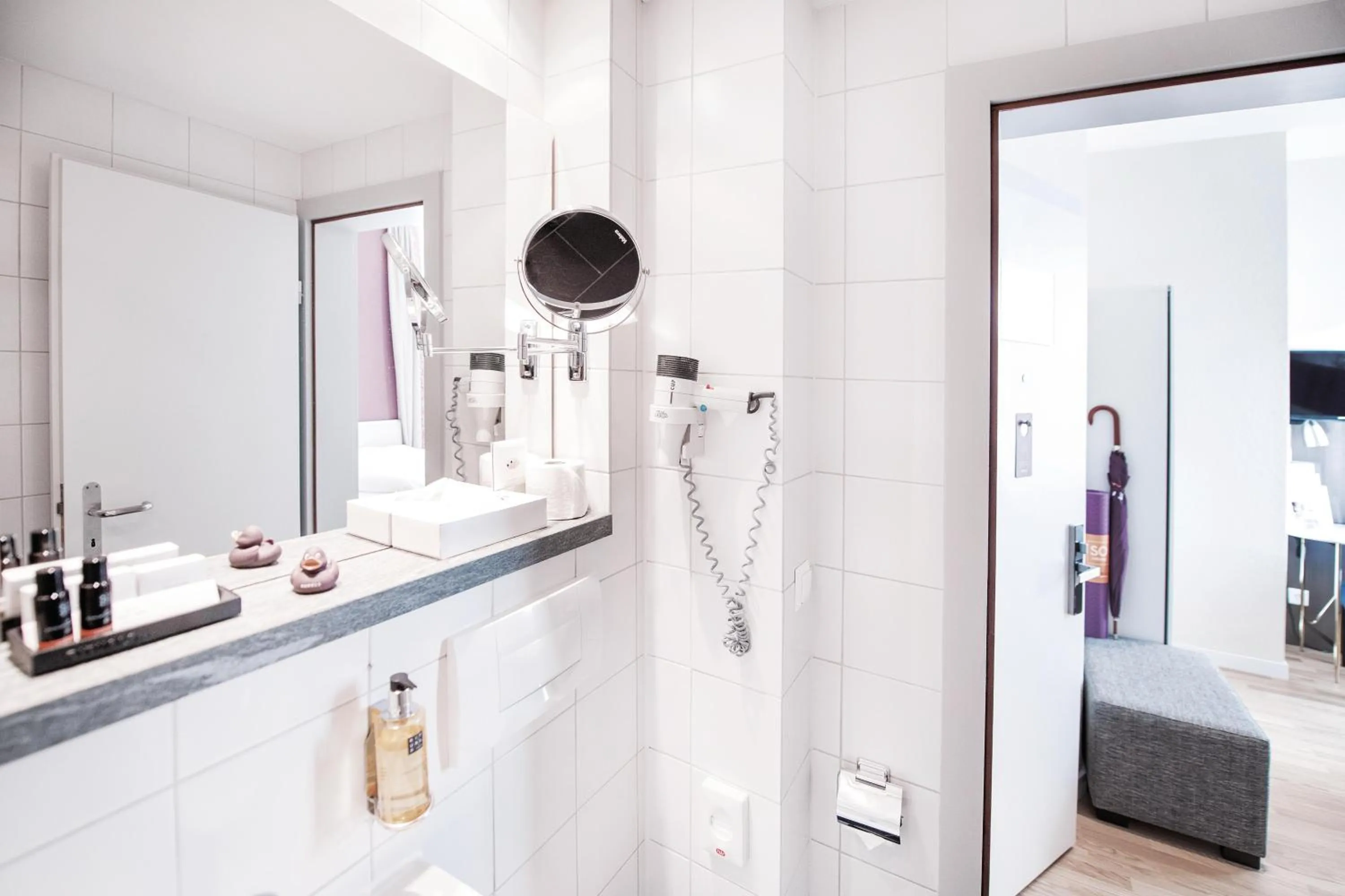 Bathroom in Sorell Hotel Rex Zürich