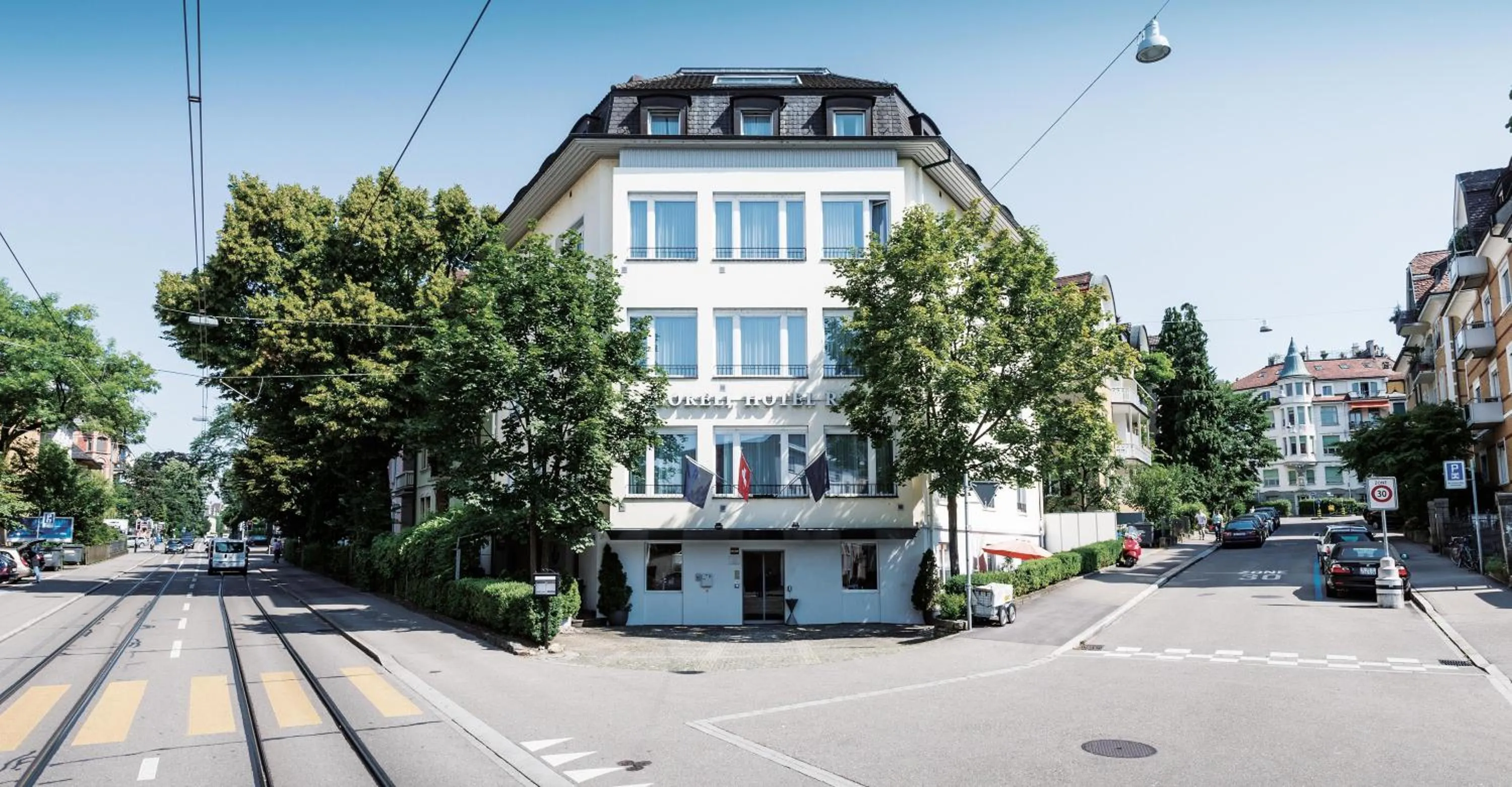 Property building in Sorell Hotel Rex Zürich