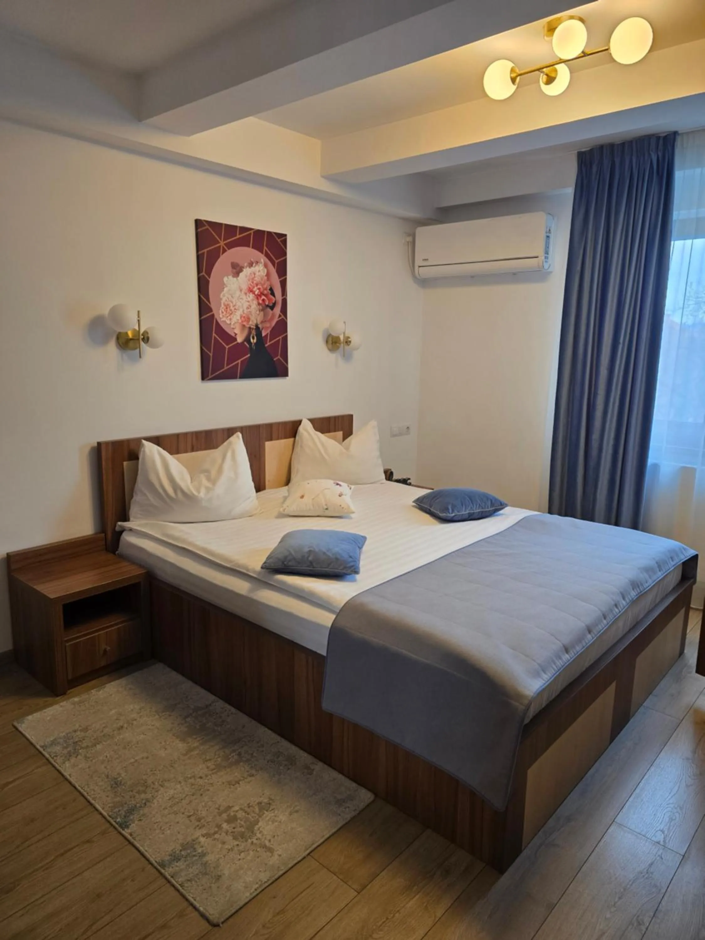 air conditioner, Bed in Pensiunea Transilvania