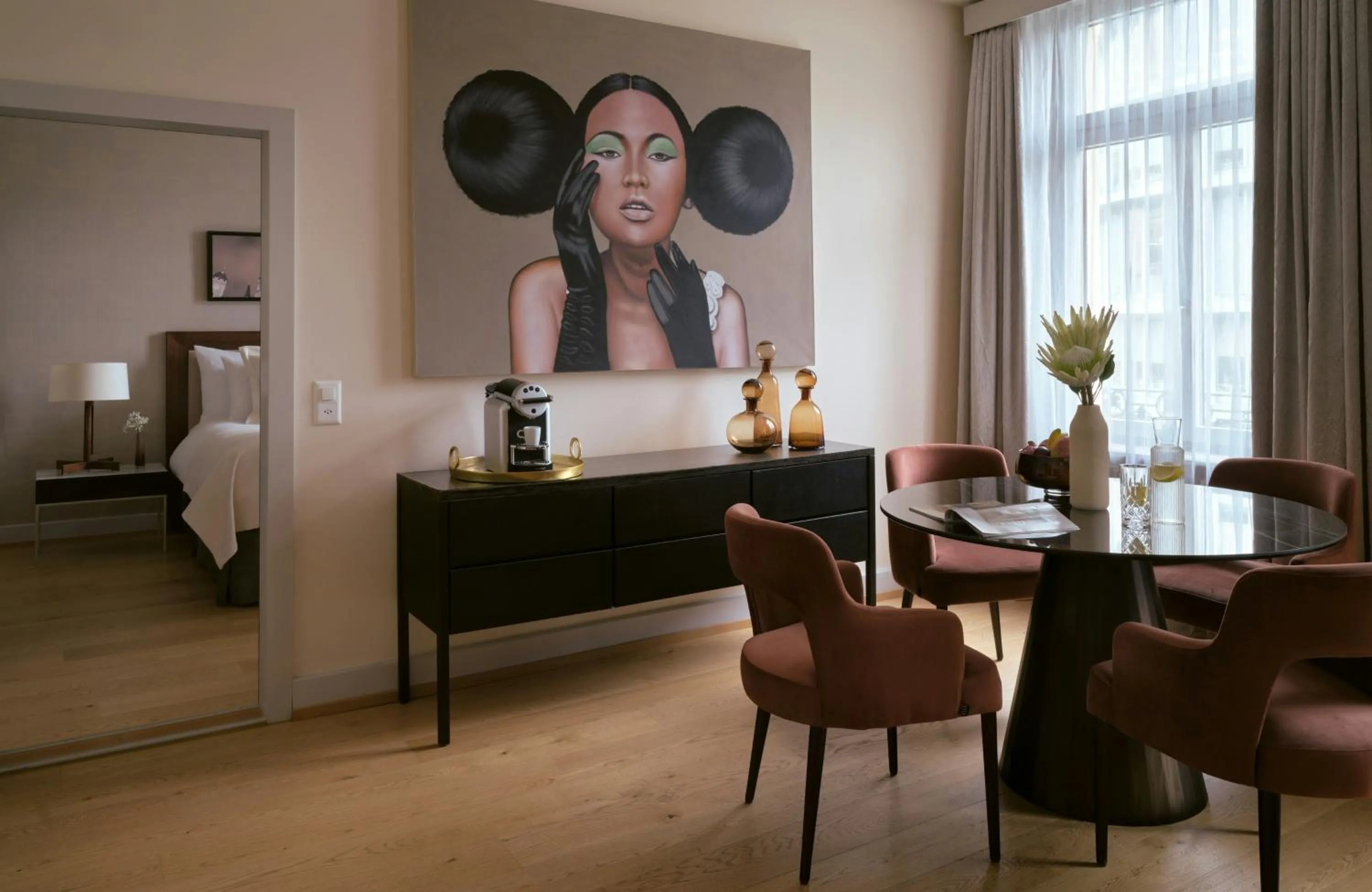 Photo of the whole room in Hotel Alden Splügenschloss Zürich - Leonardo Limited Edition