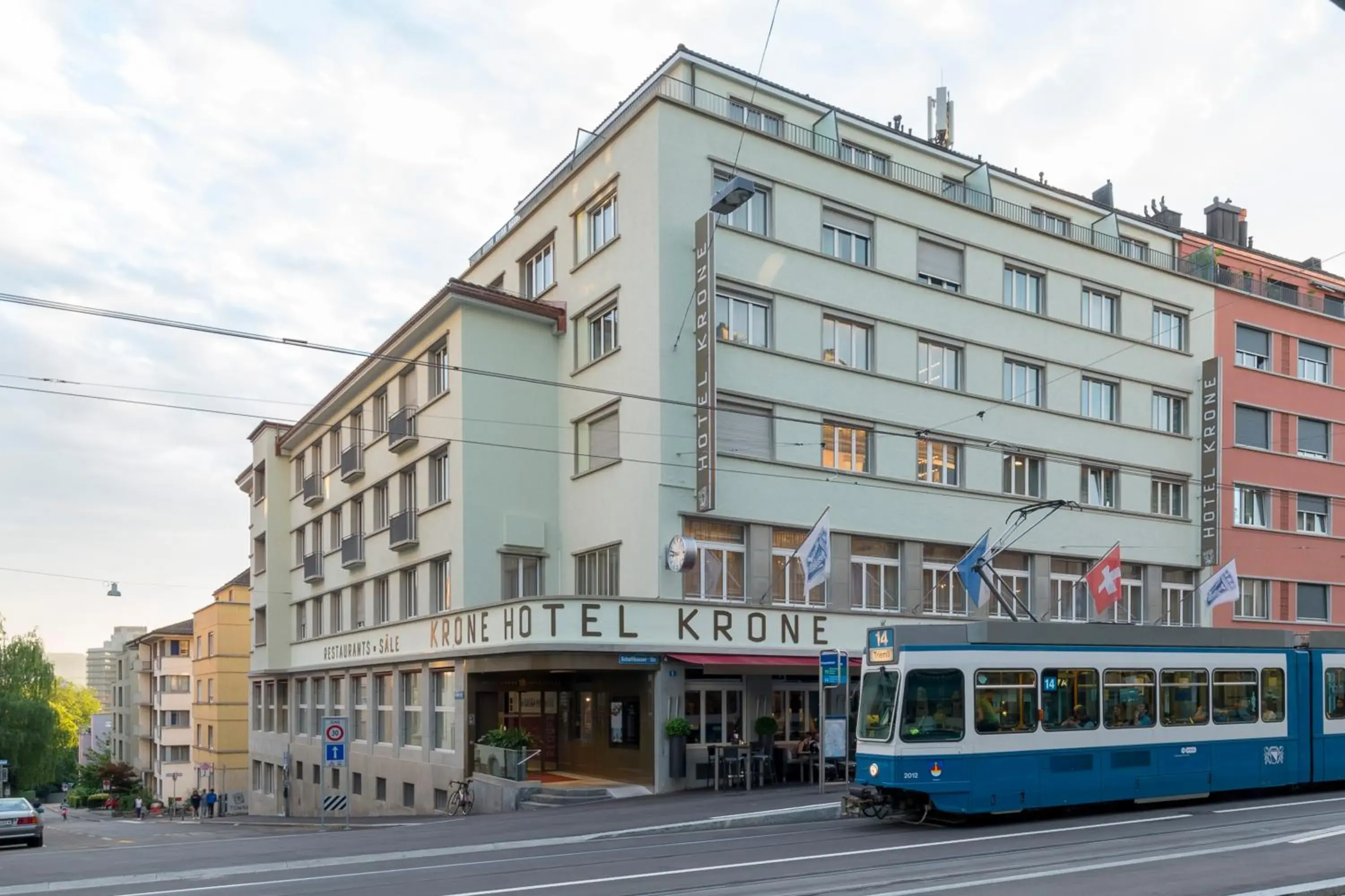 Property building in Hotel Krone Unterstrass Property building in Hotel Krone Unterstrass