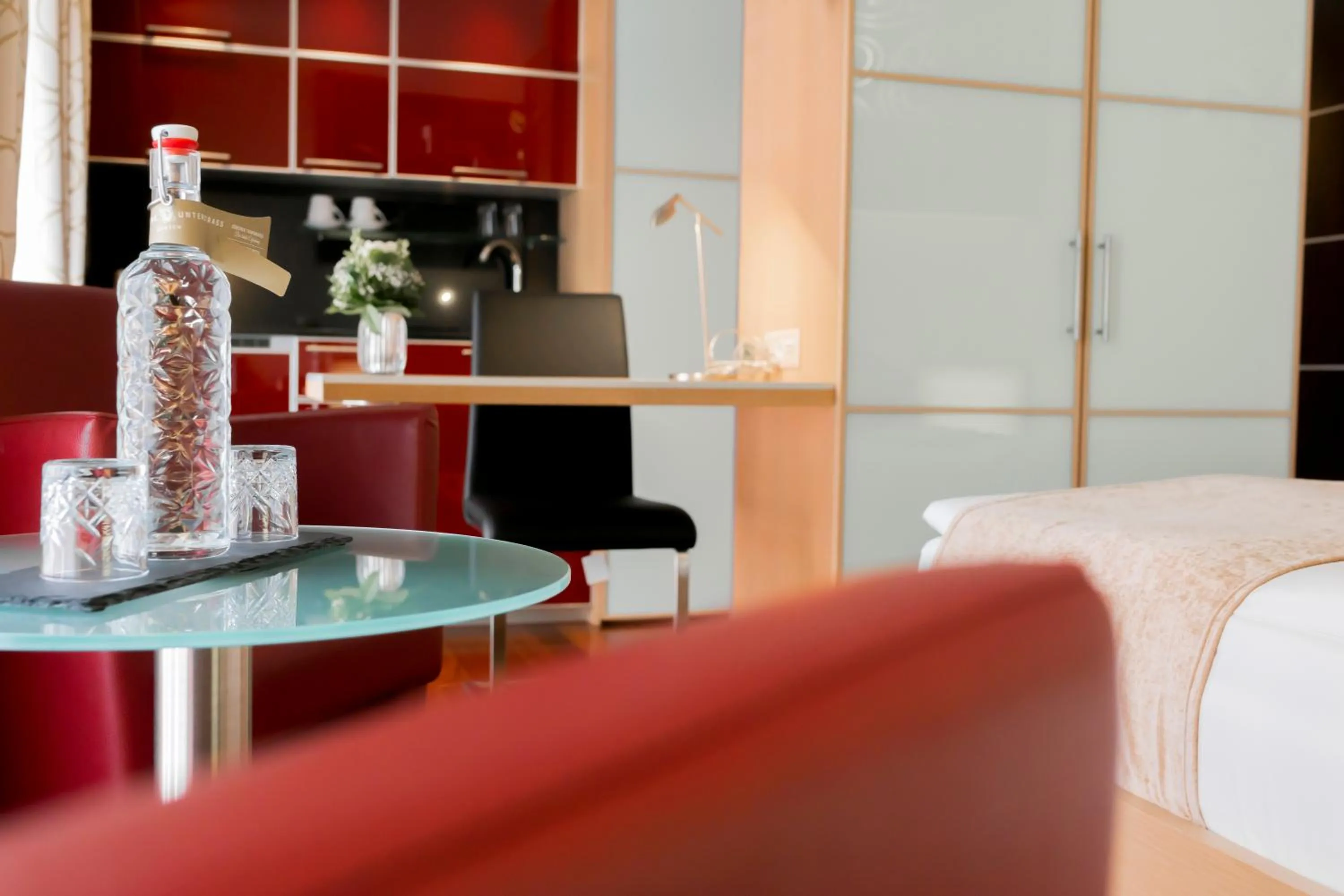 Seating area in Hotel Krone Unterstrass