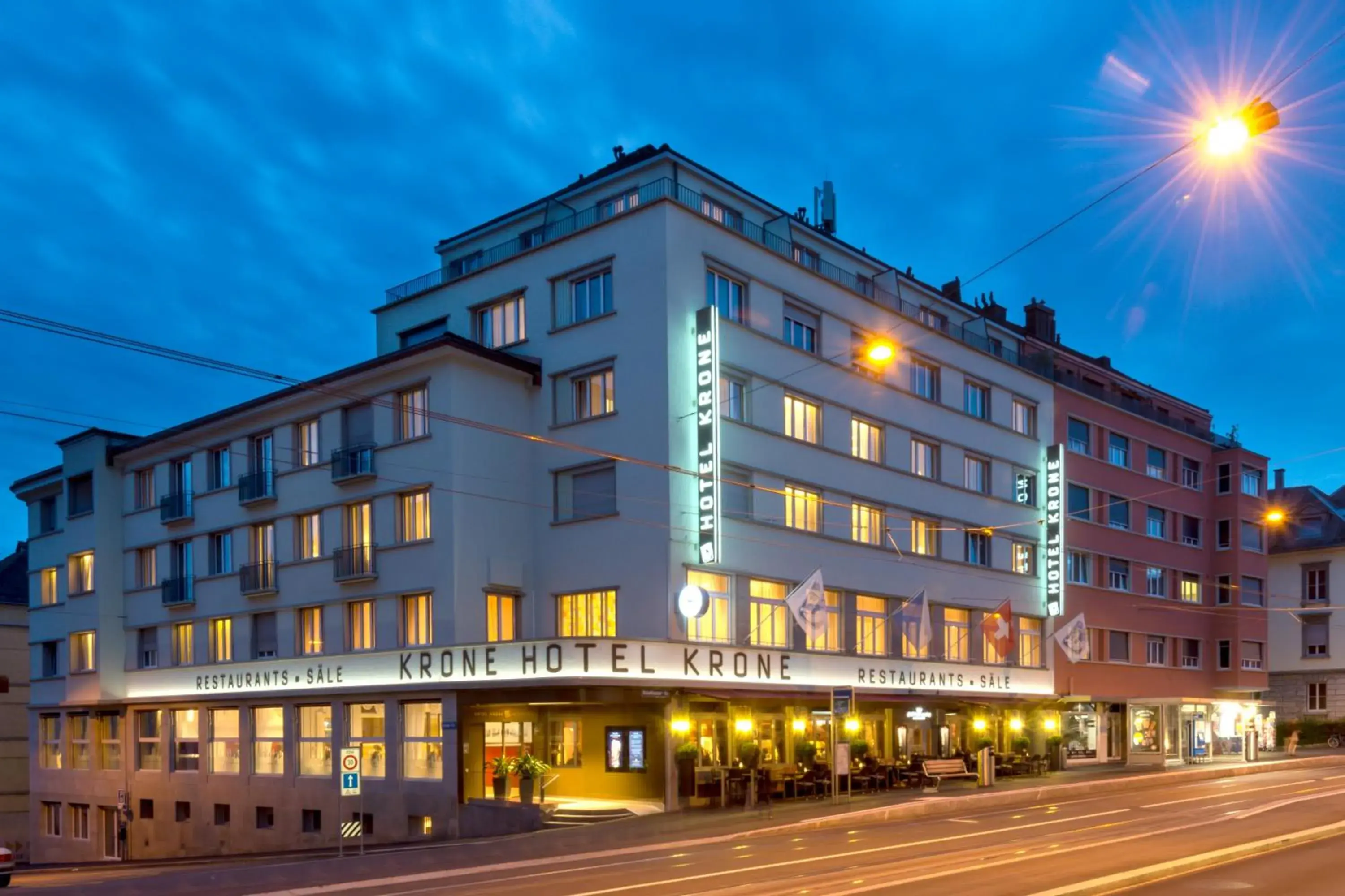 Property building in Hotel Krone Unterstrass Property building in Hotel Krone Unterstrass