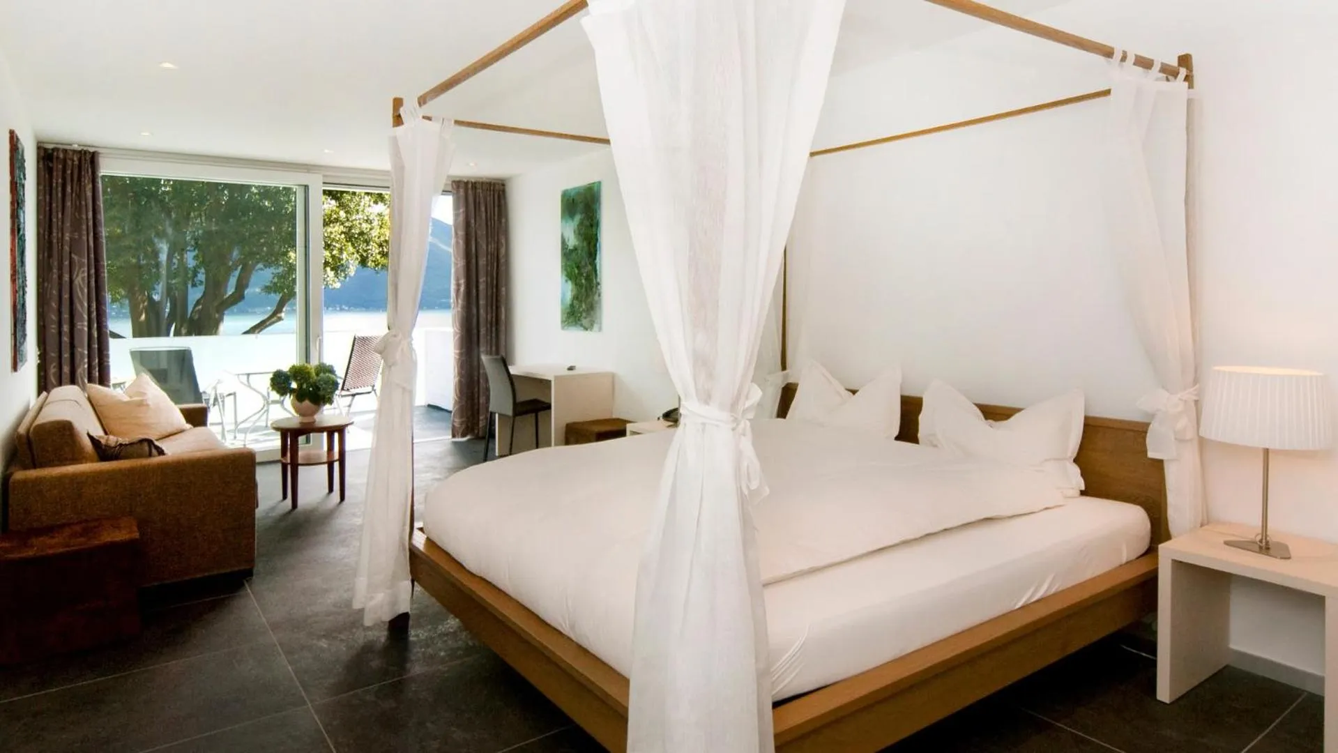 Bed in Hotel Collinetta