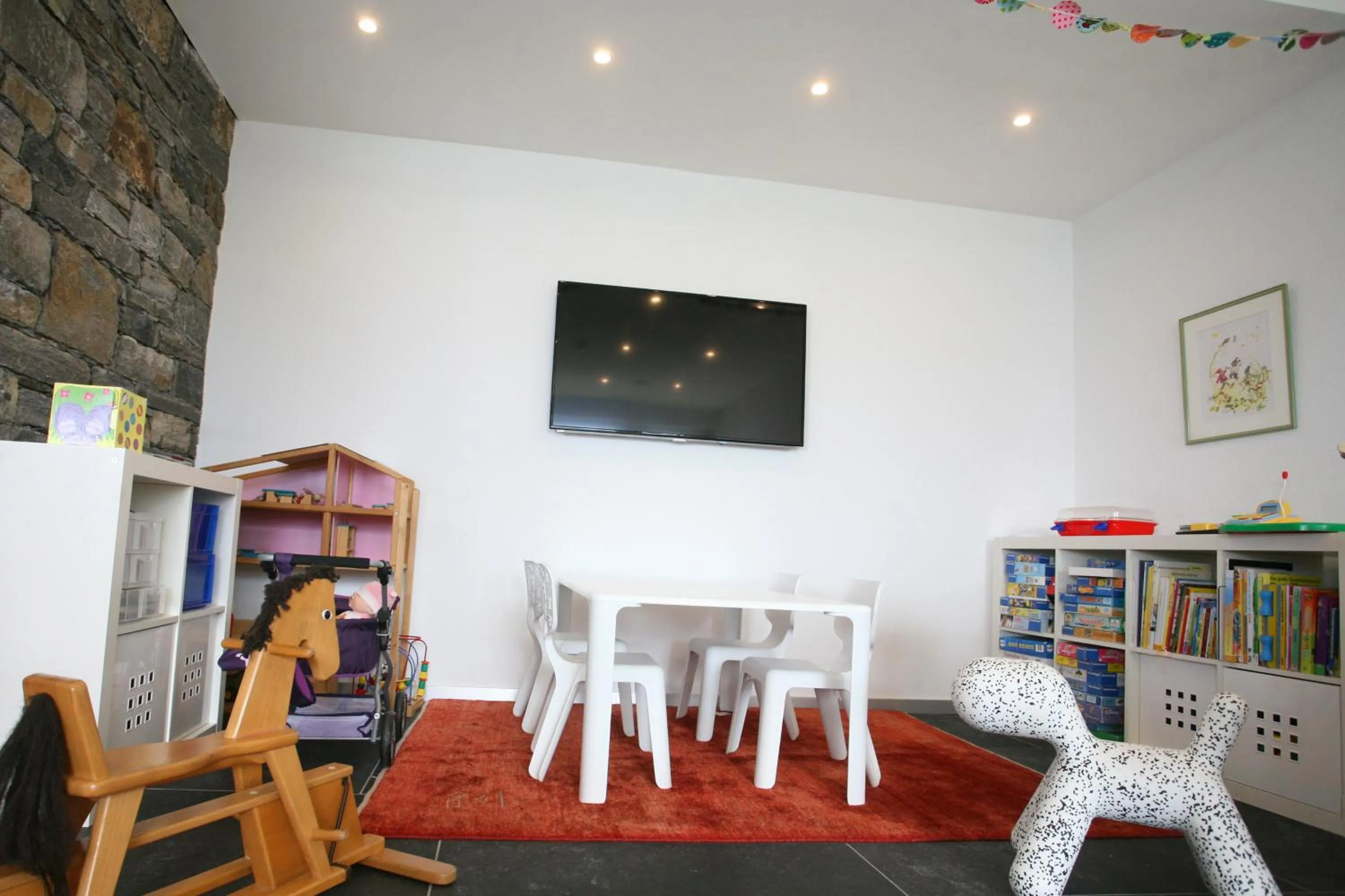 Dining area in Hotel Collinetta