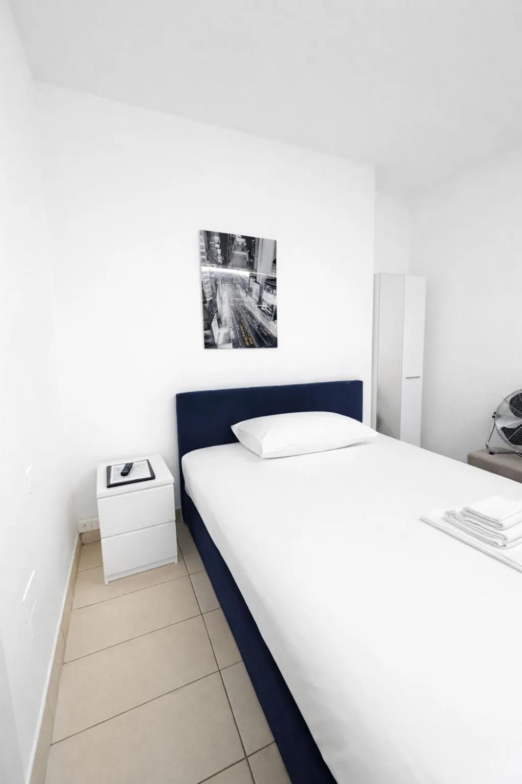 Bed in Hotel San Carlo