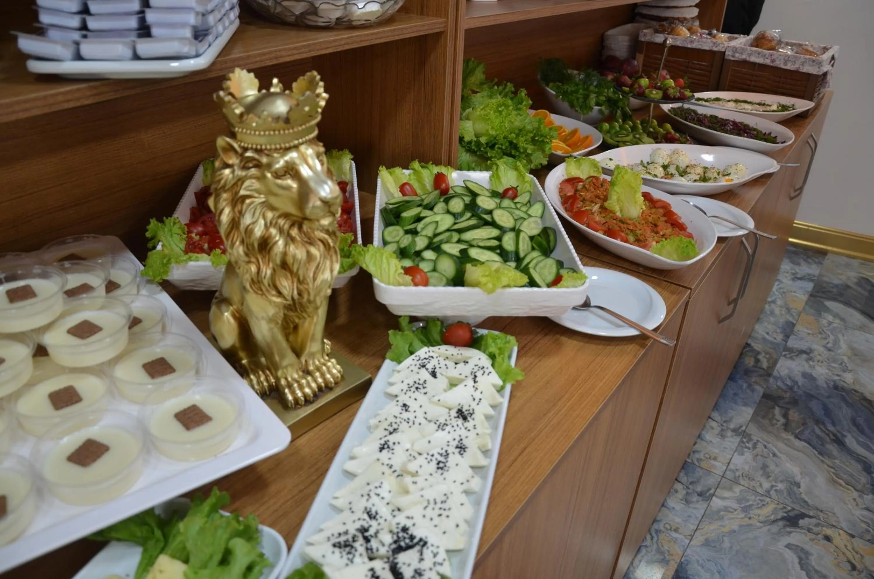 Buffet breakfast in Marka Hotel