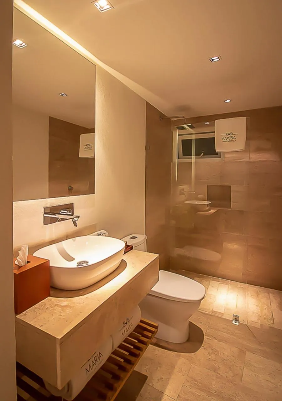 Bathroom in Hotel Boutique Maria