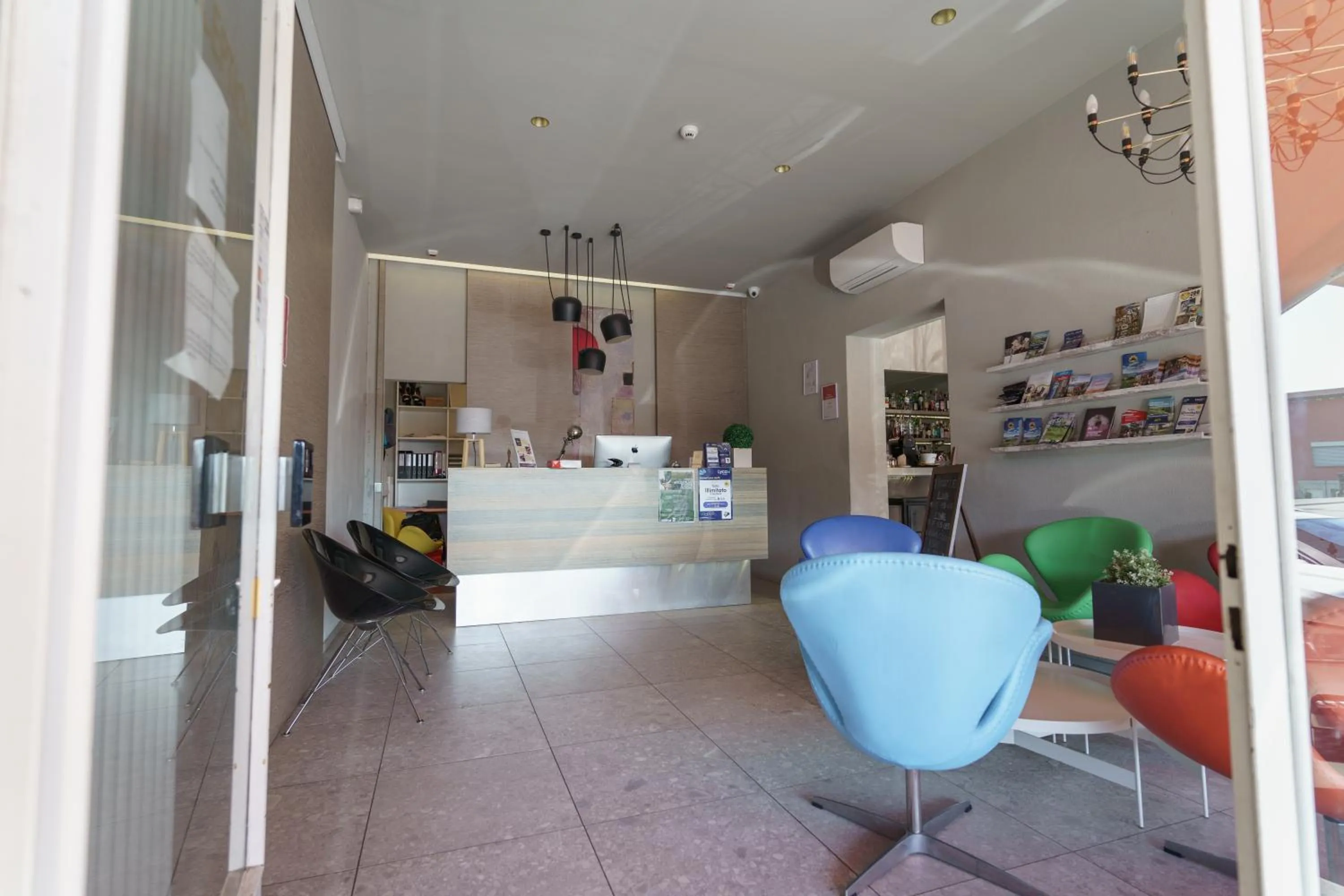 Lobby or reception in Hotel Morgana