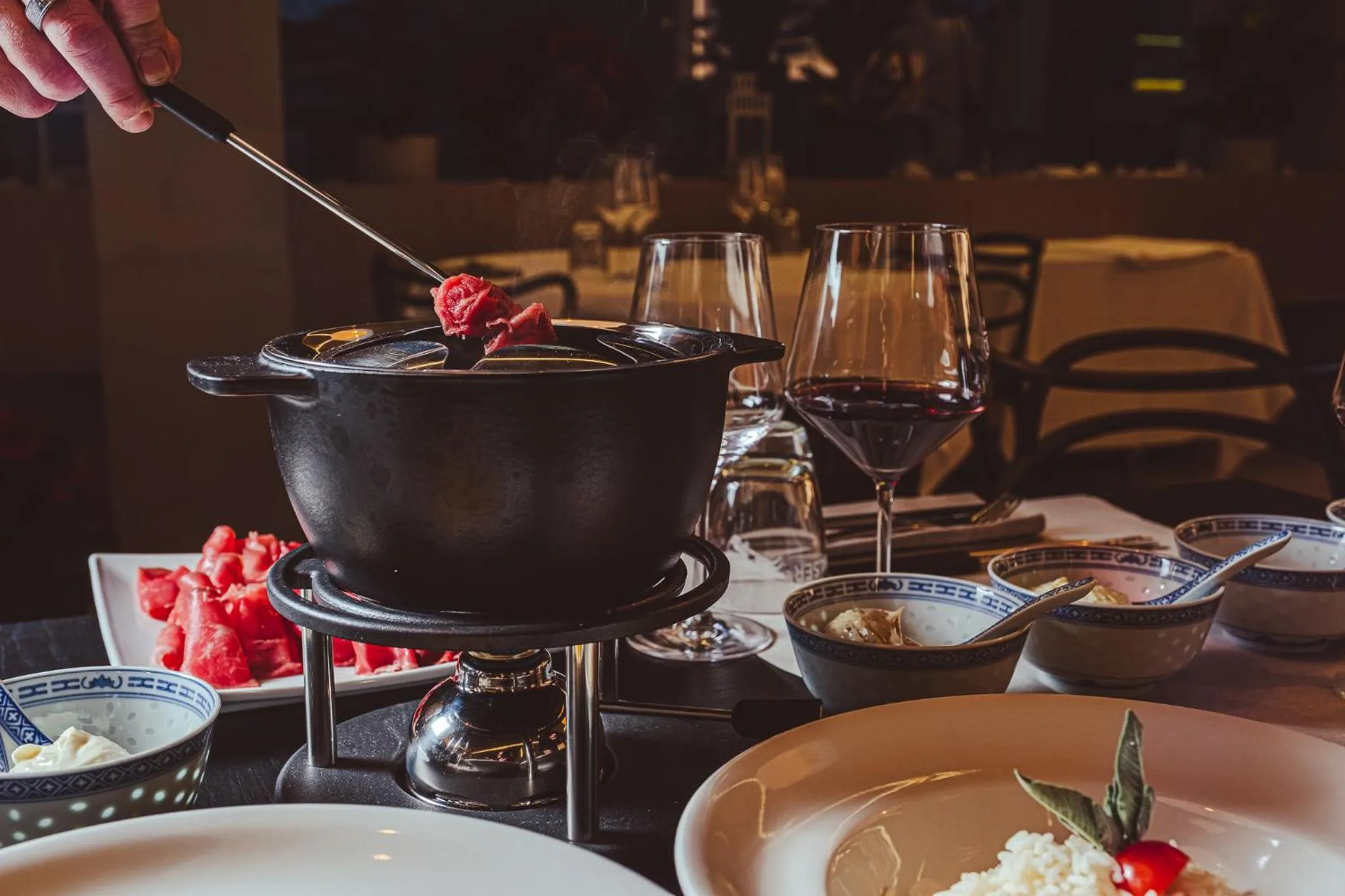 Restaurant/places to eat in Hotel Morgana