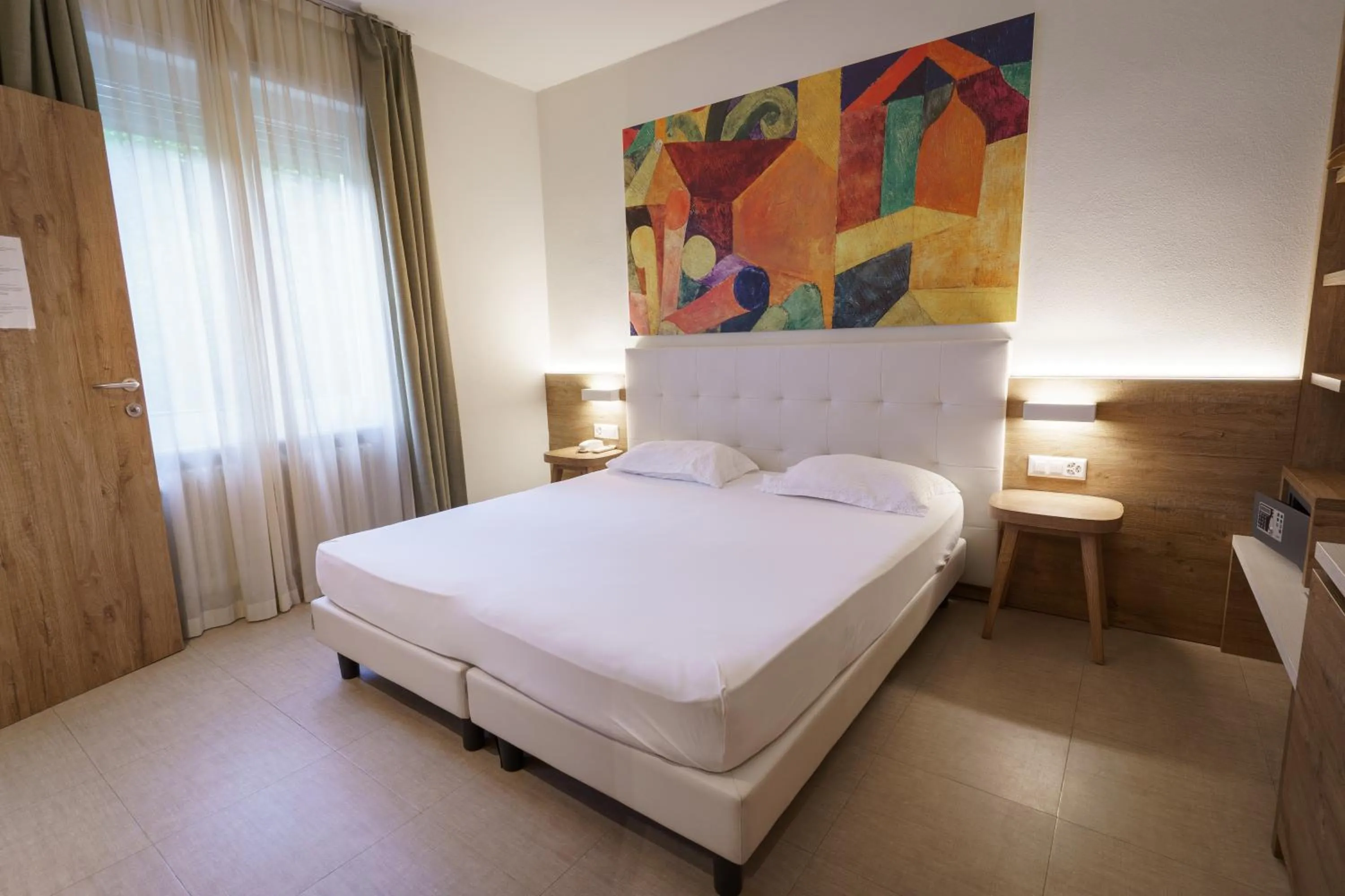 Bed in Hotel Morgana