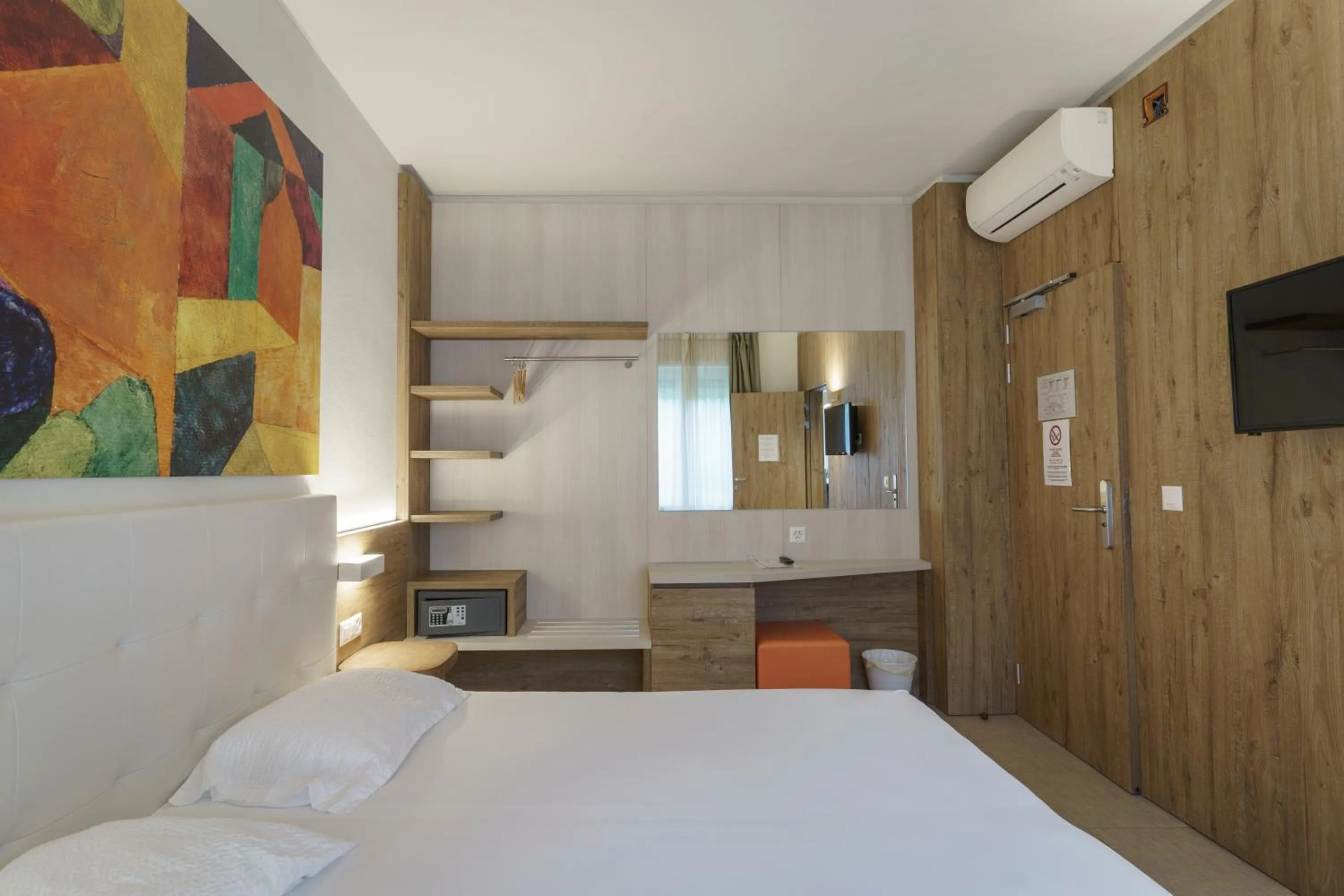 Bed in Hotel Morgana