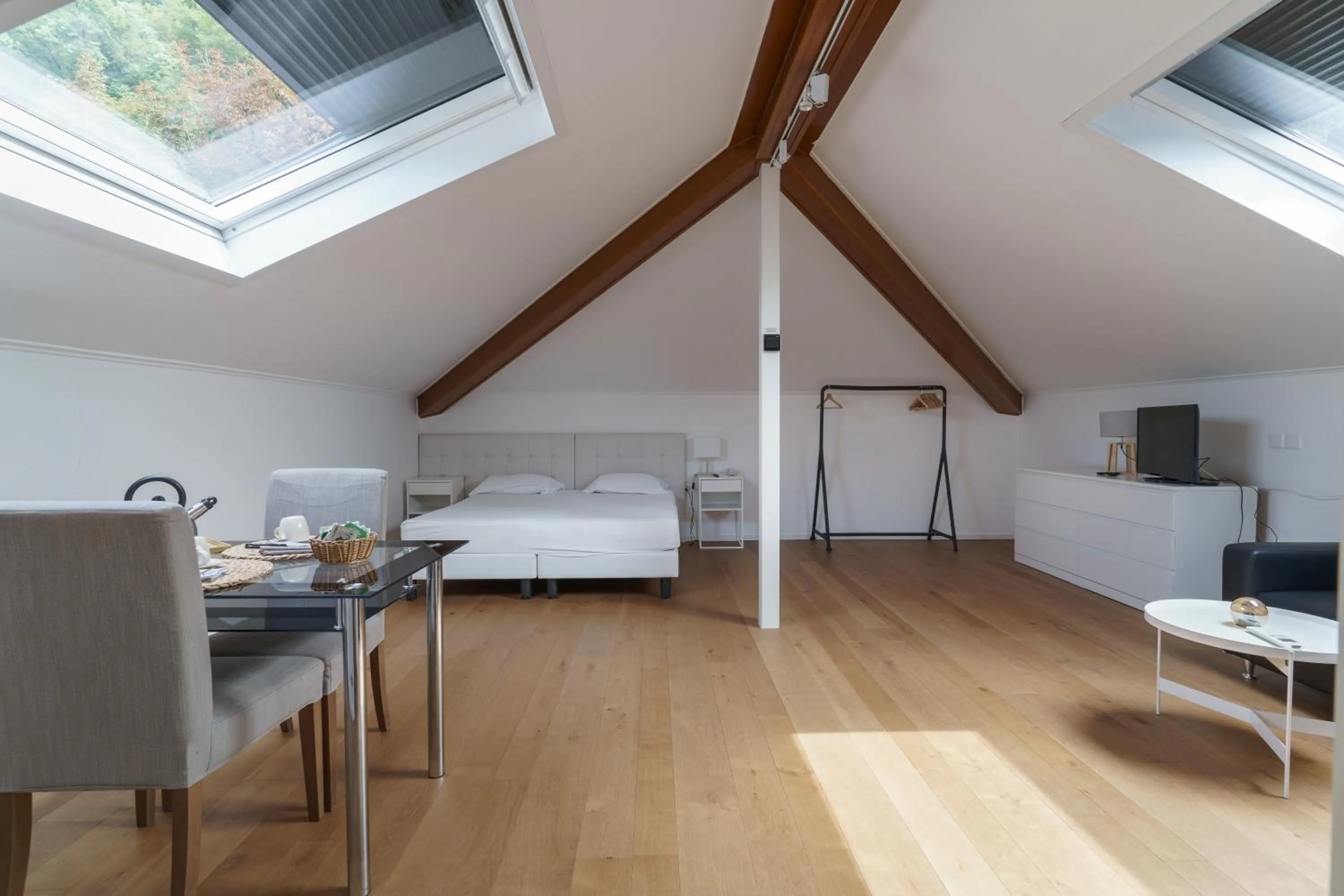 Bed in Hotel Morgana