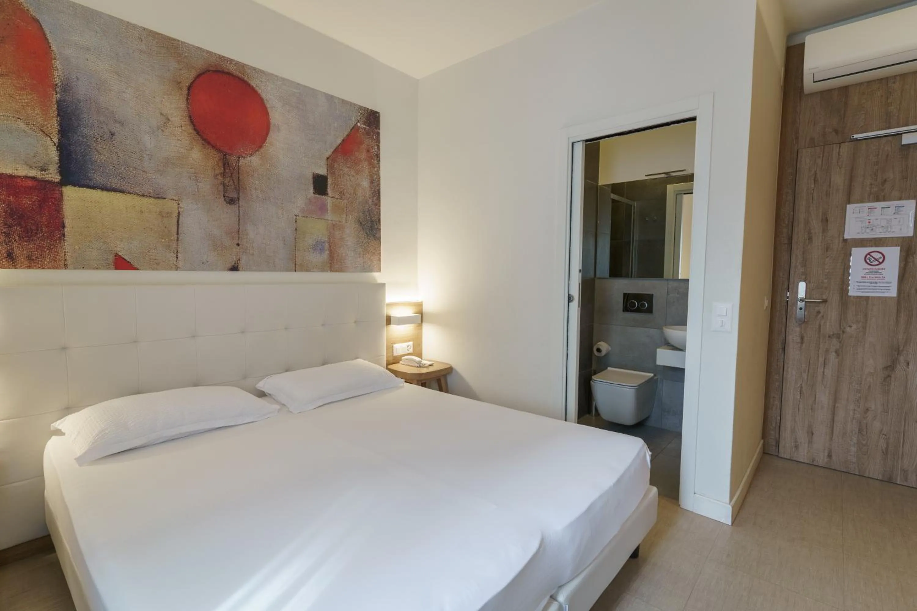 Bed in Hotel Morgana