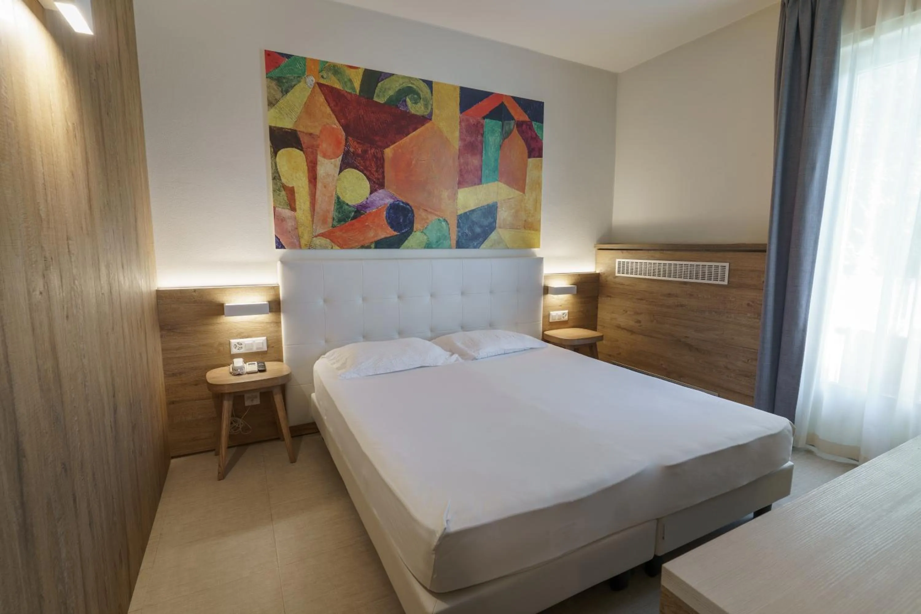 Bed in Hotel Morgana