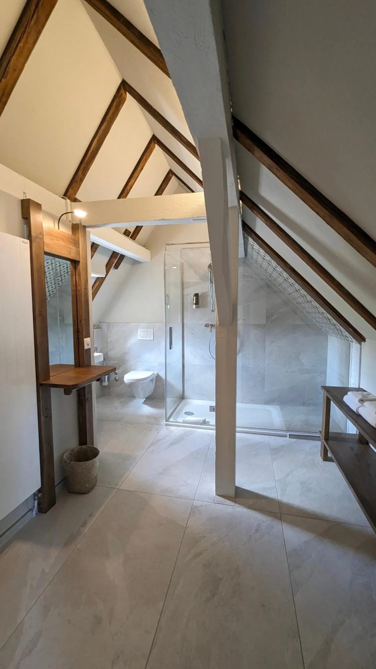 Shower in Hotel De la Paix