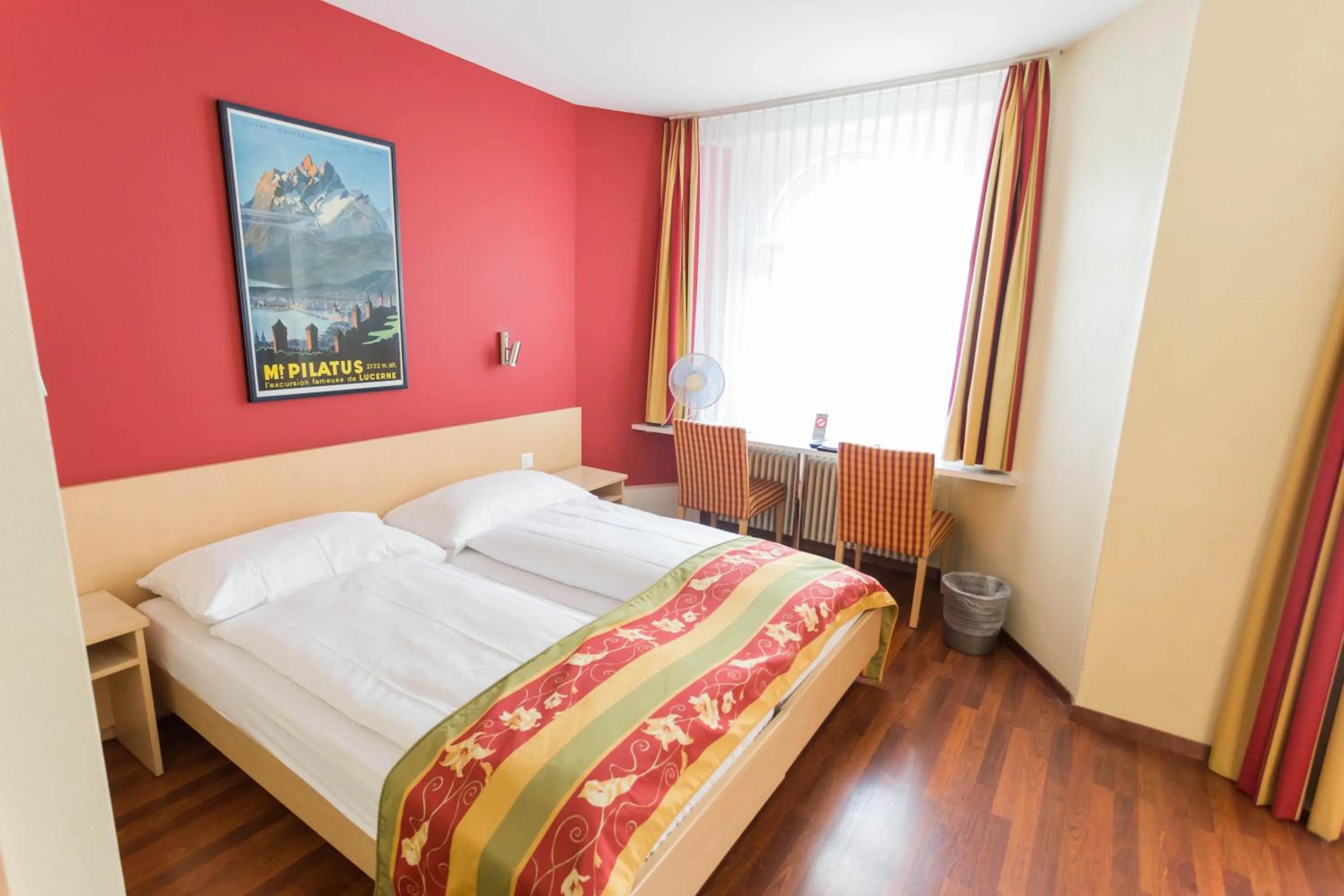 Bed in Hotel De la Paix