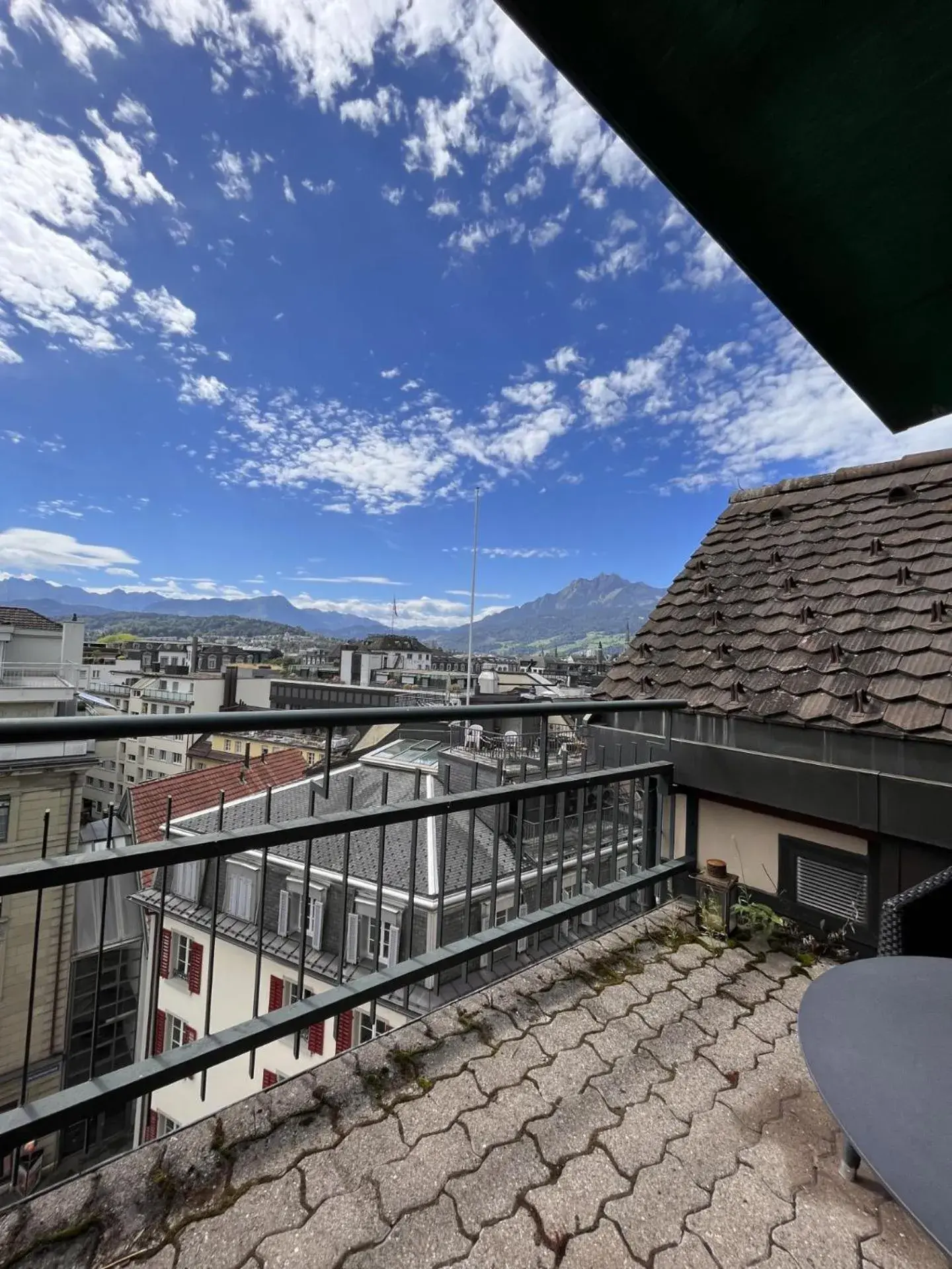 City view in Hotel De la Paix City view in Hotel De la Paix