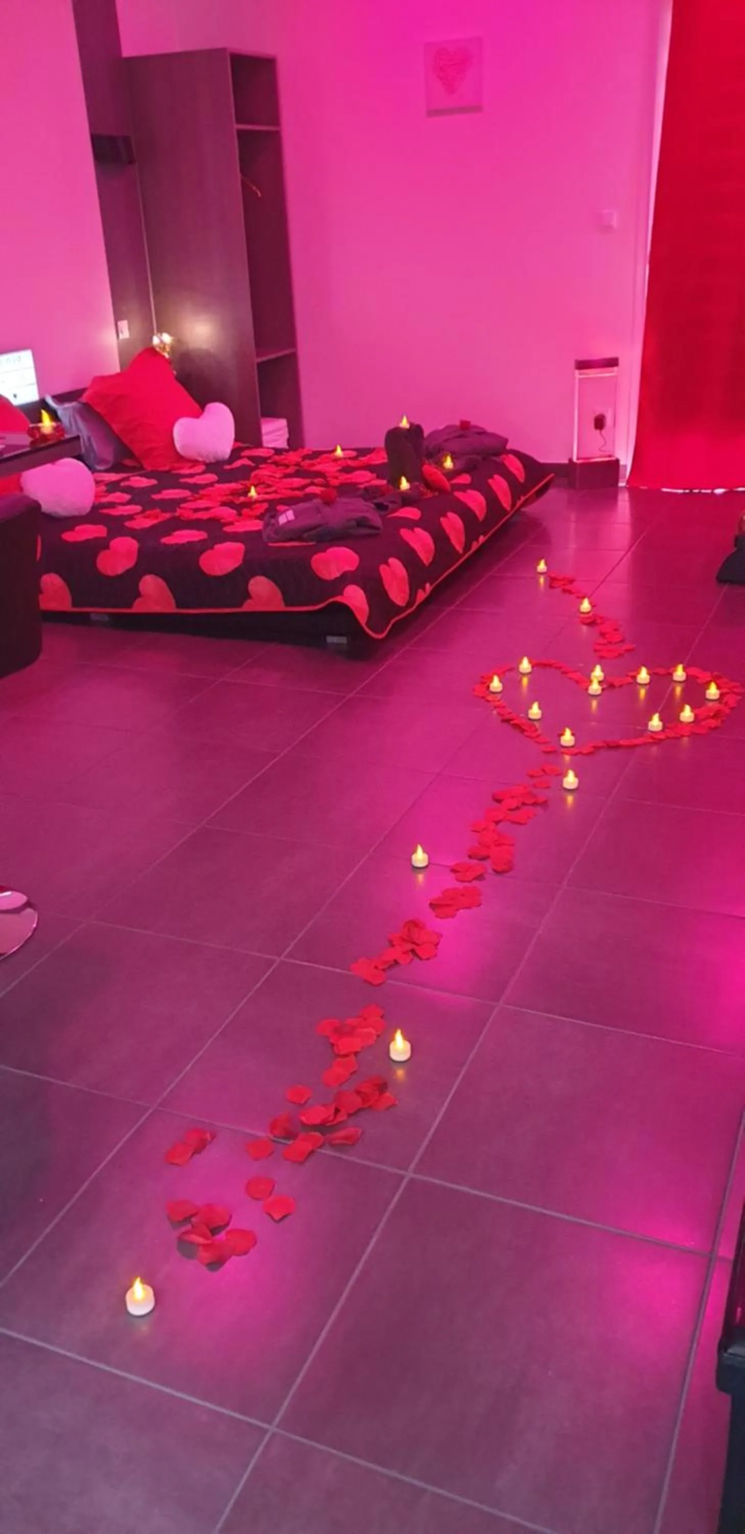 Bedroom in Paradis Secret Spa