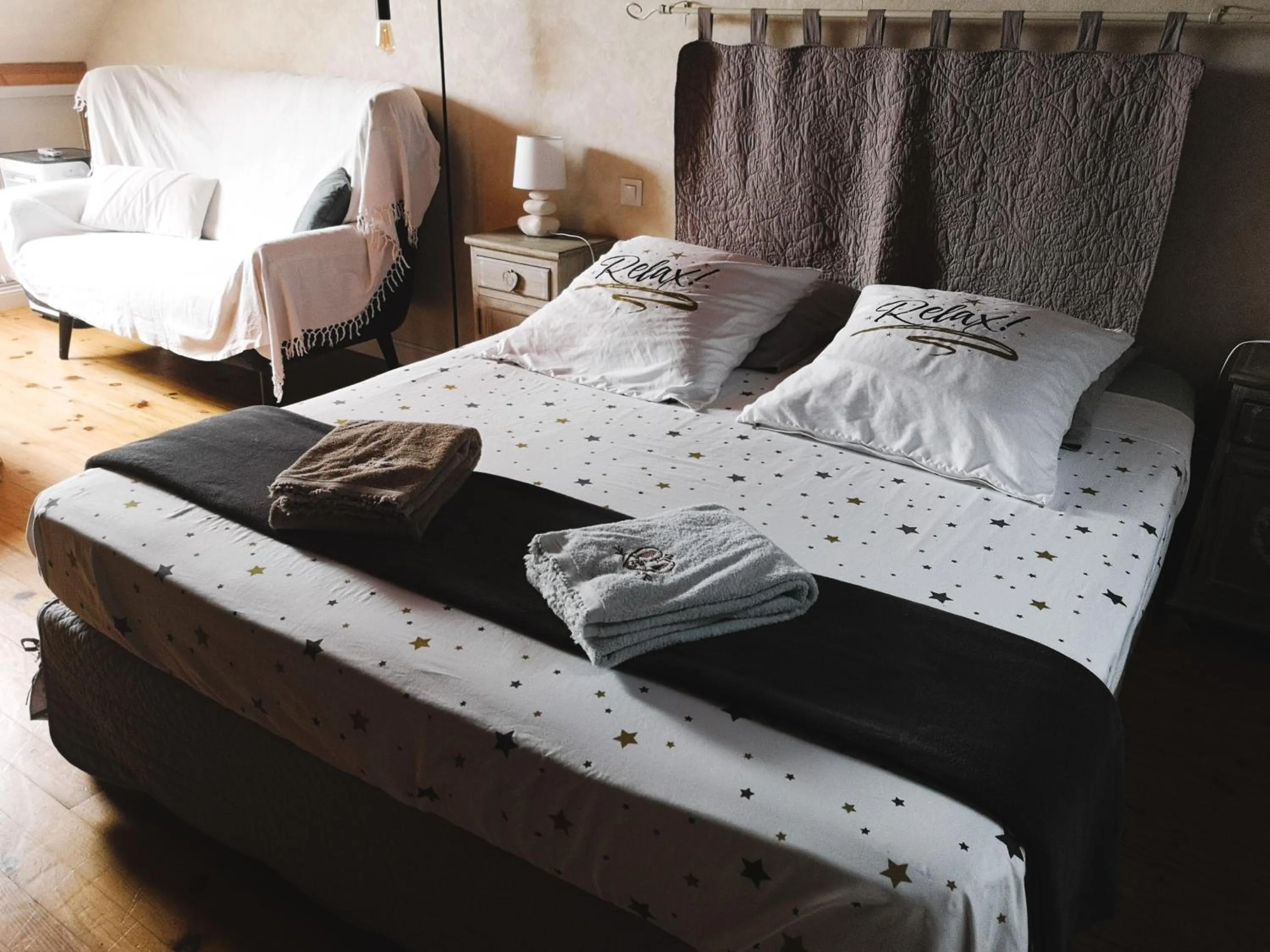 Bed in Les Eléphants bleus