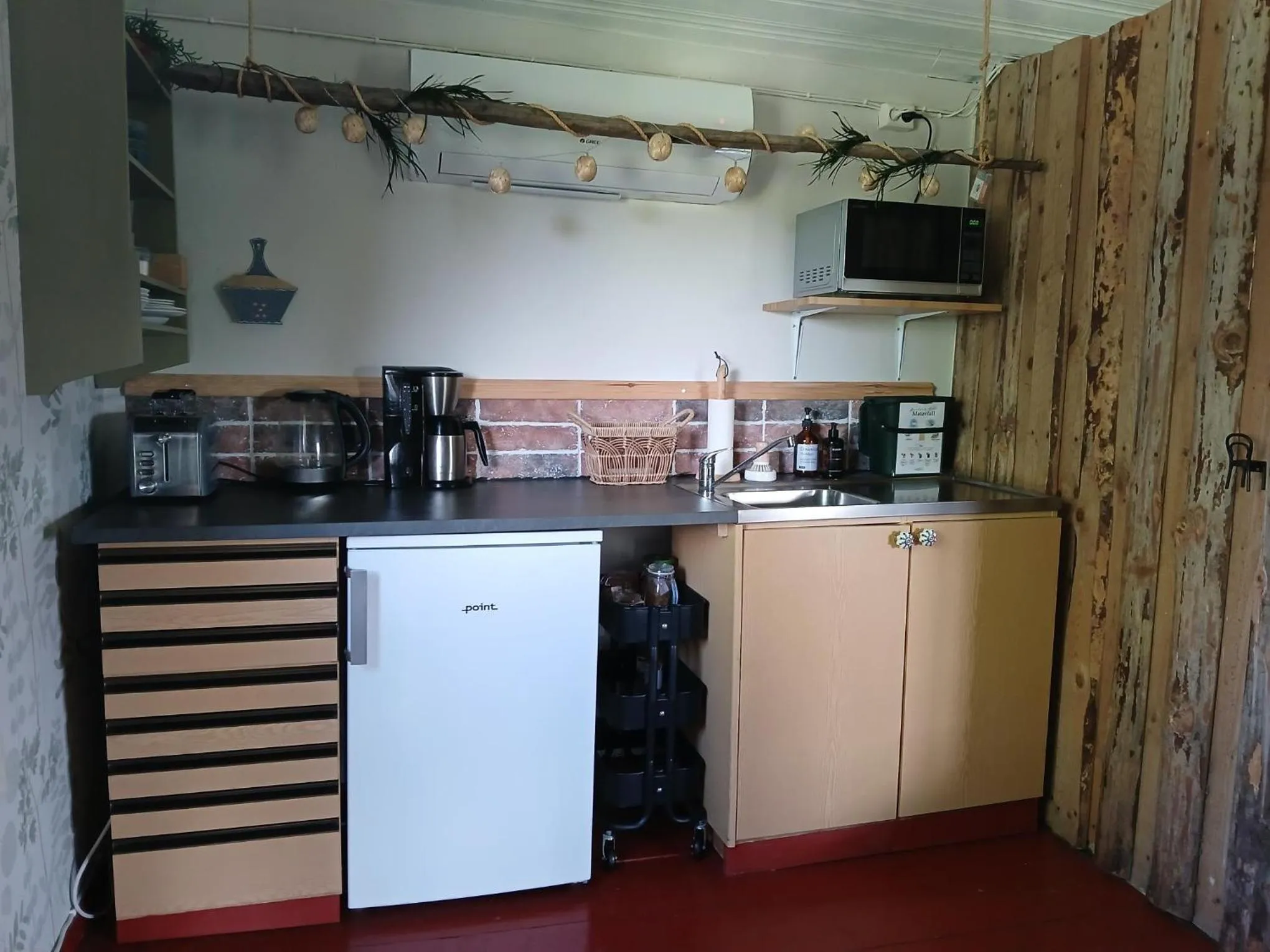 Coffee/tea facilities in B&B Klarälvsbanan