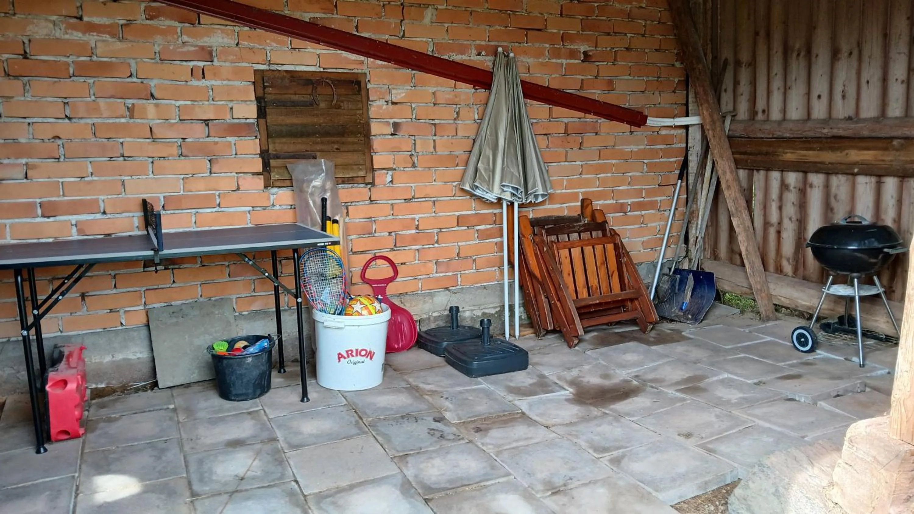 BBQ facilities in B&B Klarälvsbanan