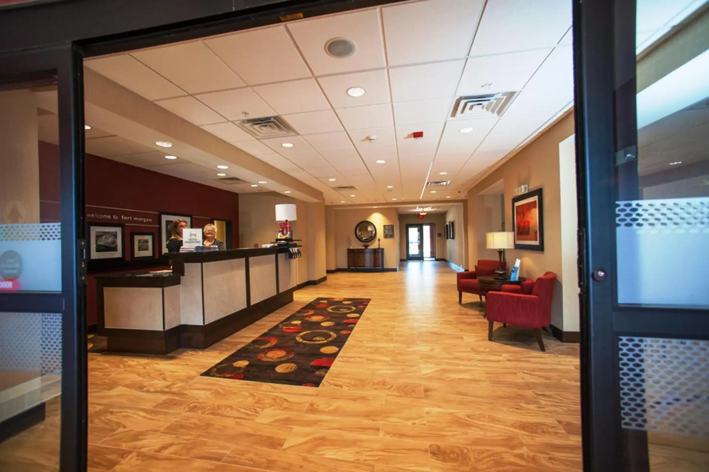 Lobby or reception in Hampton Inn by Hilton Fort Morgan Lobby or reception in Hampton Inn by Hilton Fort Morgan