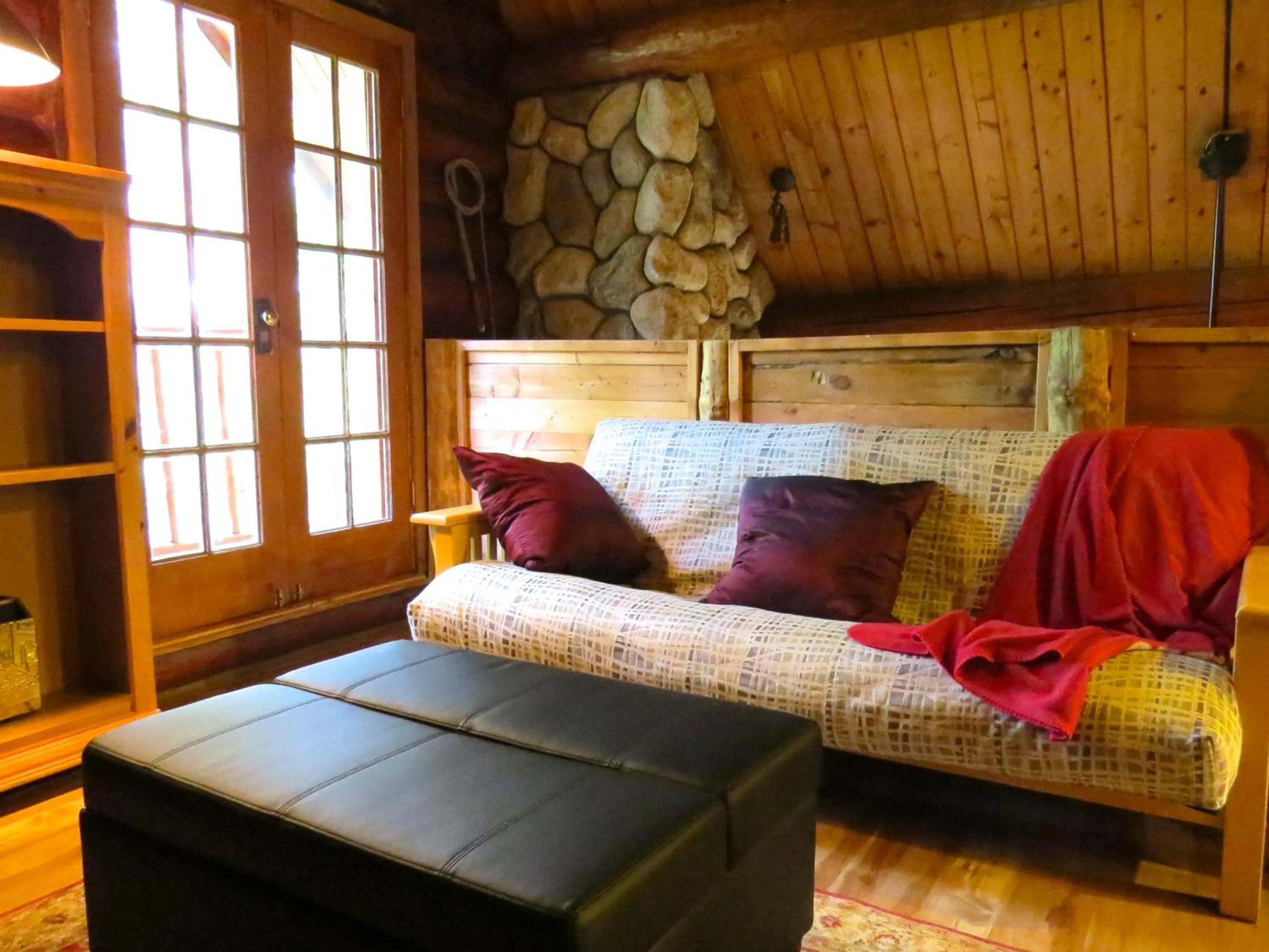 Seating area in Handsome Dan's at Otter Point