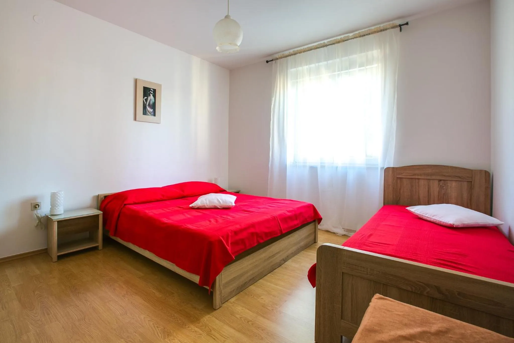 Bed in Apartments Gracijela