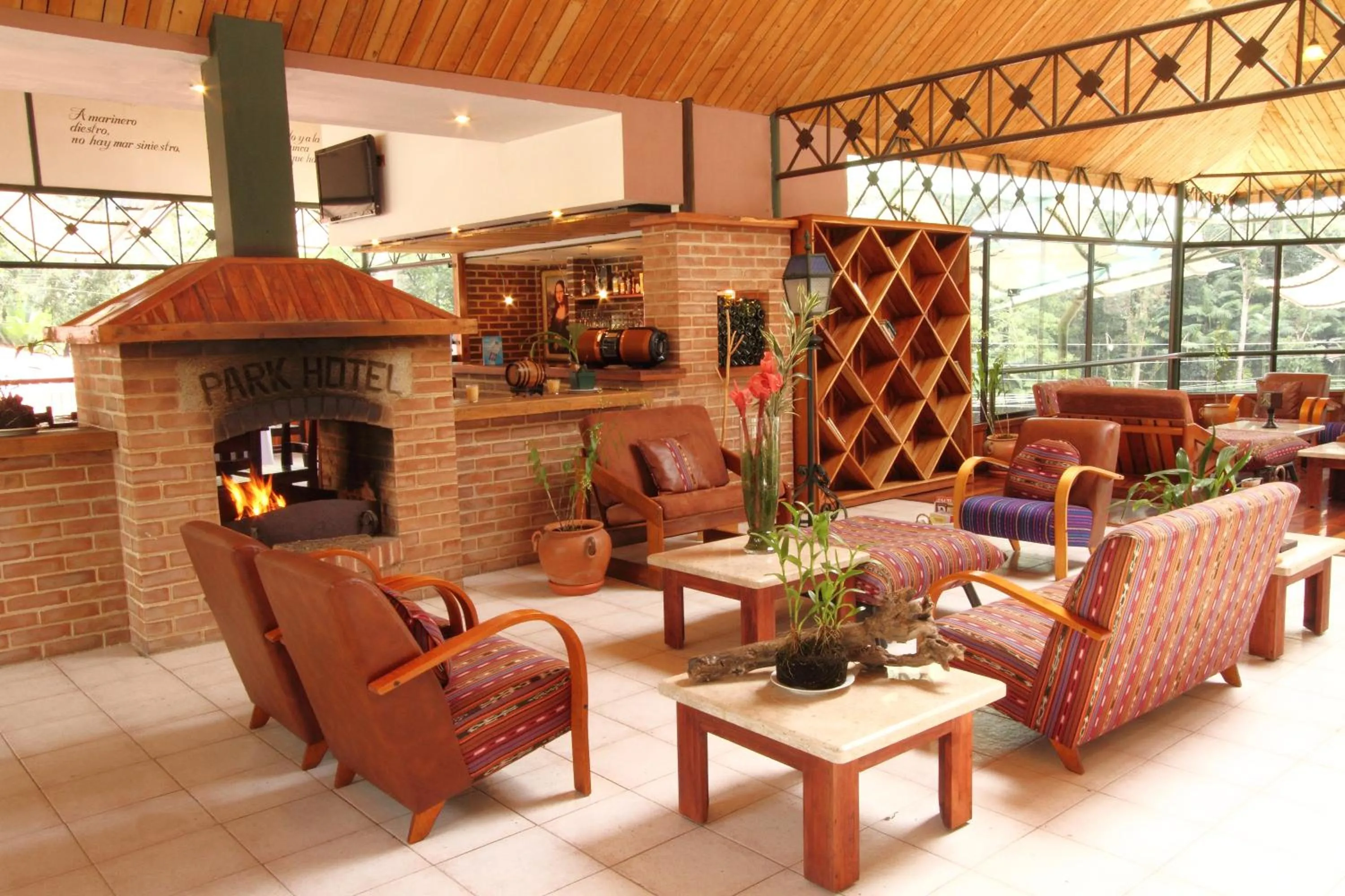 Lobby or reception in Park Hotel