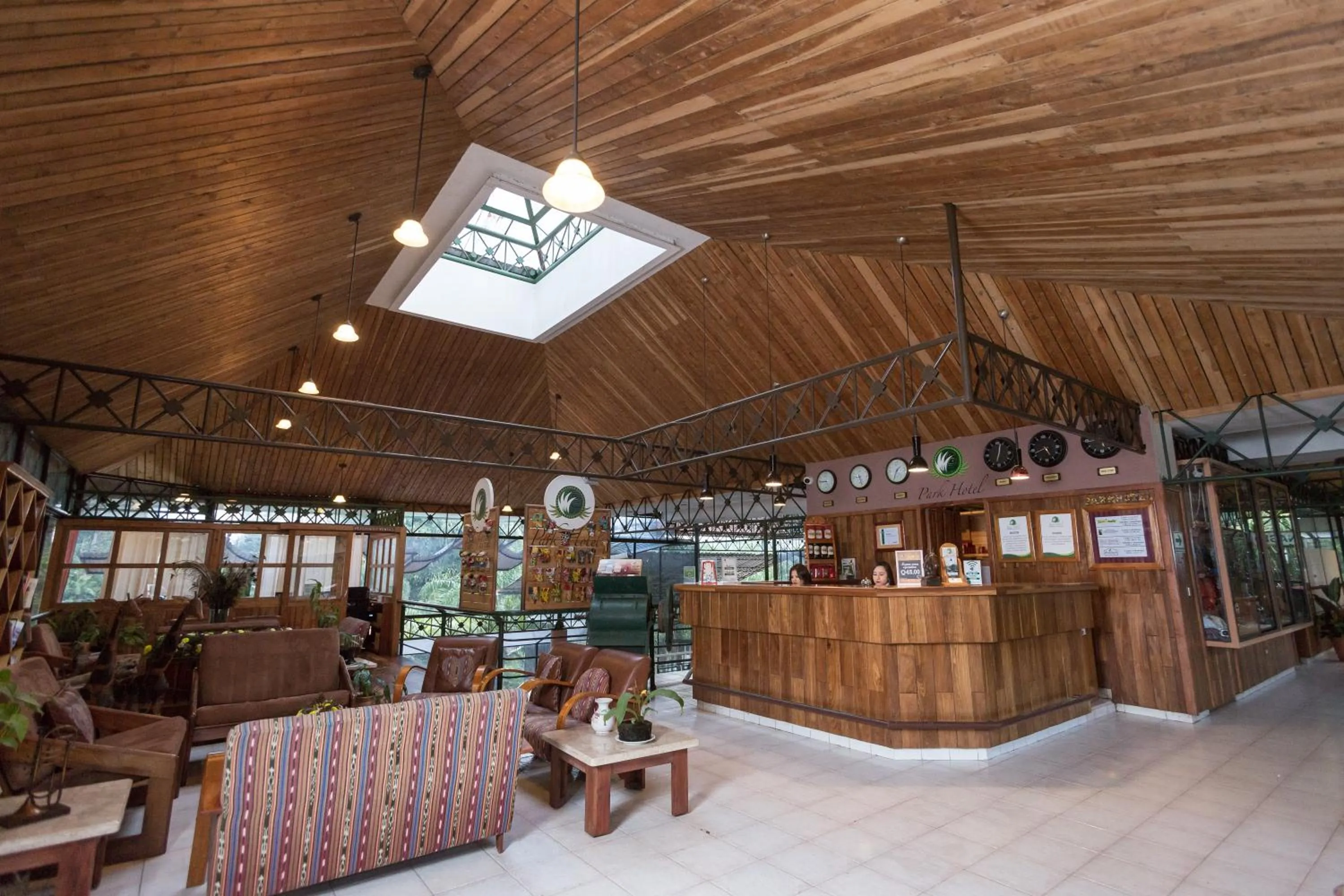 Lobby or reception in Park Hotel