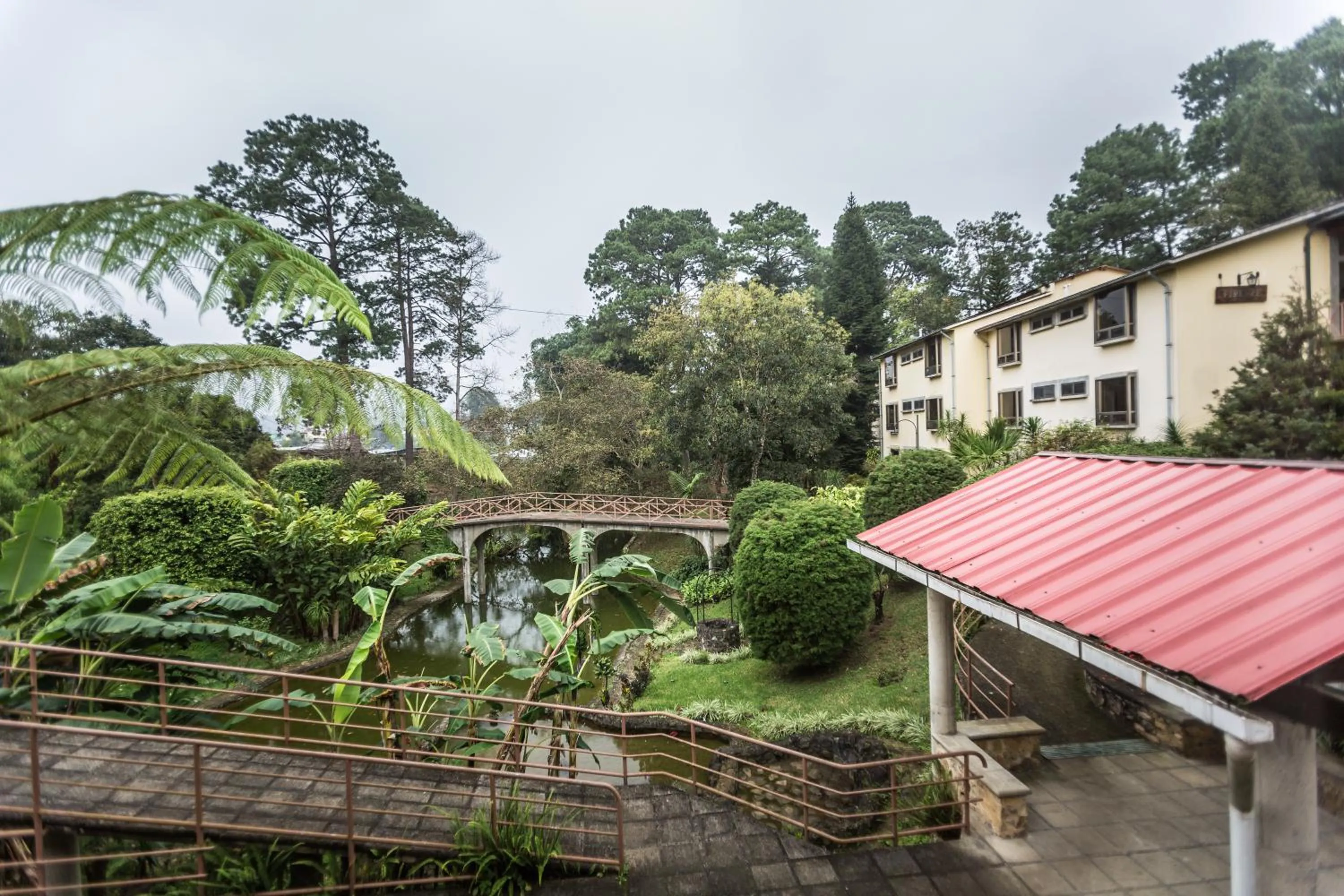 Garden view in Park Hotel