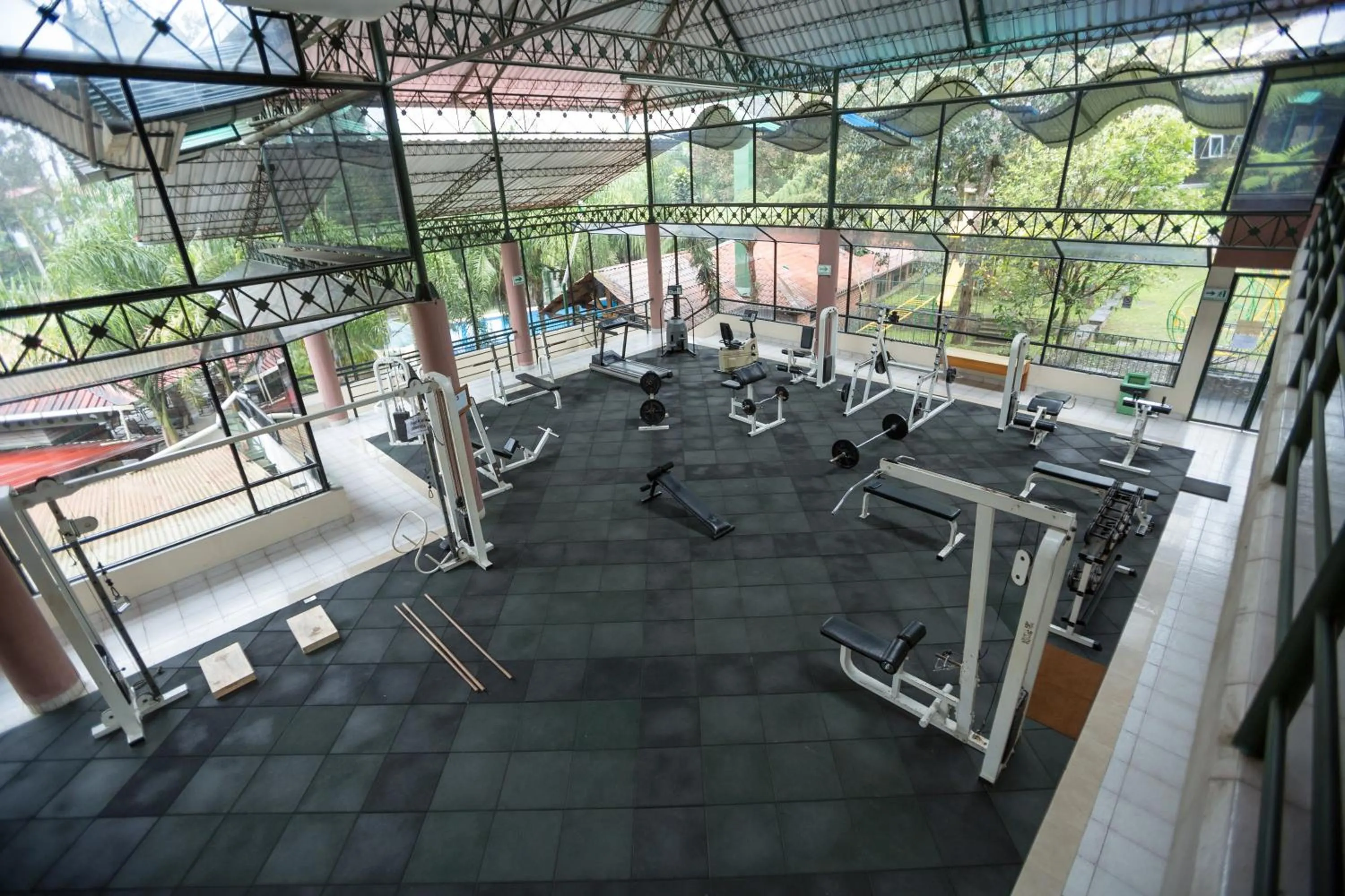 Fitness centre/facilities in Park Hotel