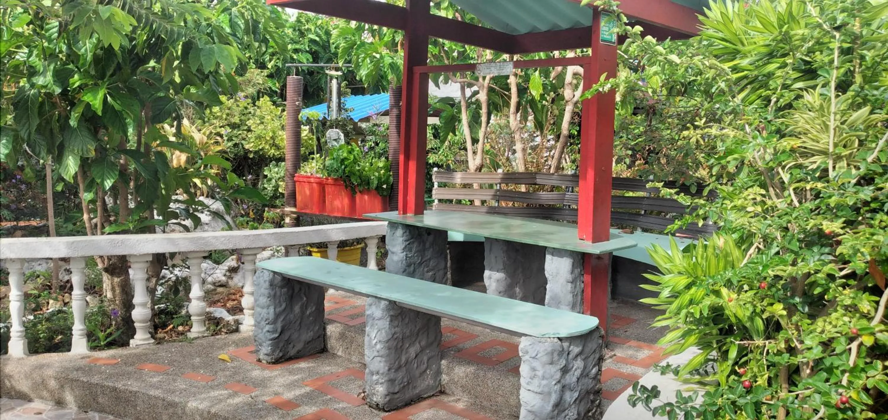 Garden in Hospedaje Turistico Angula Place