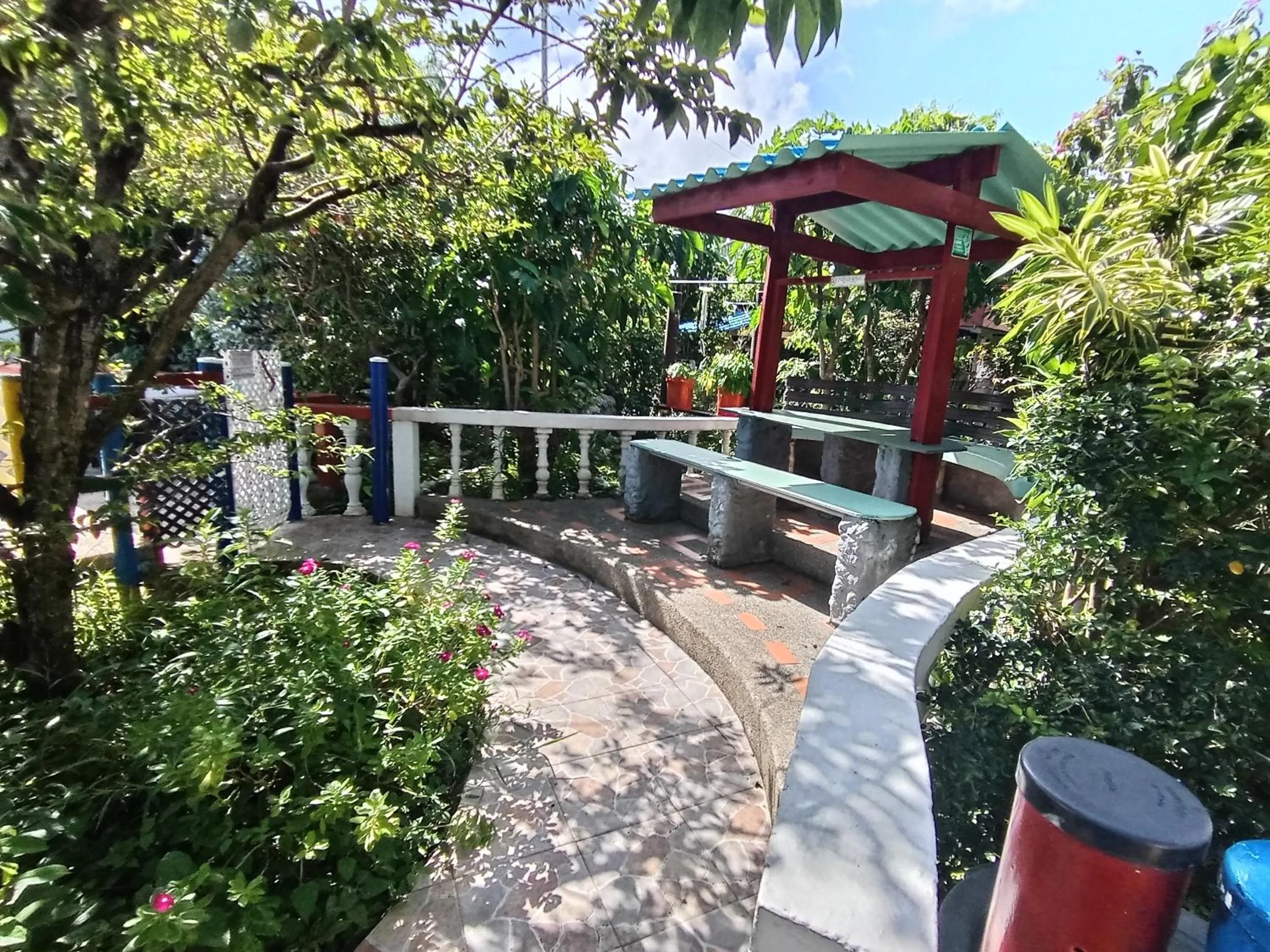 Garden in Hospedaje Turistico Angula Place
