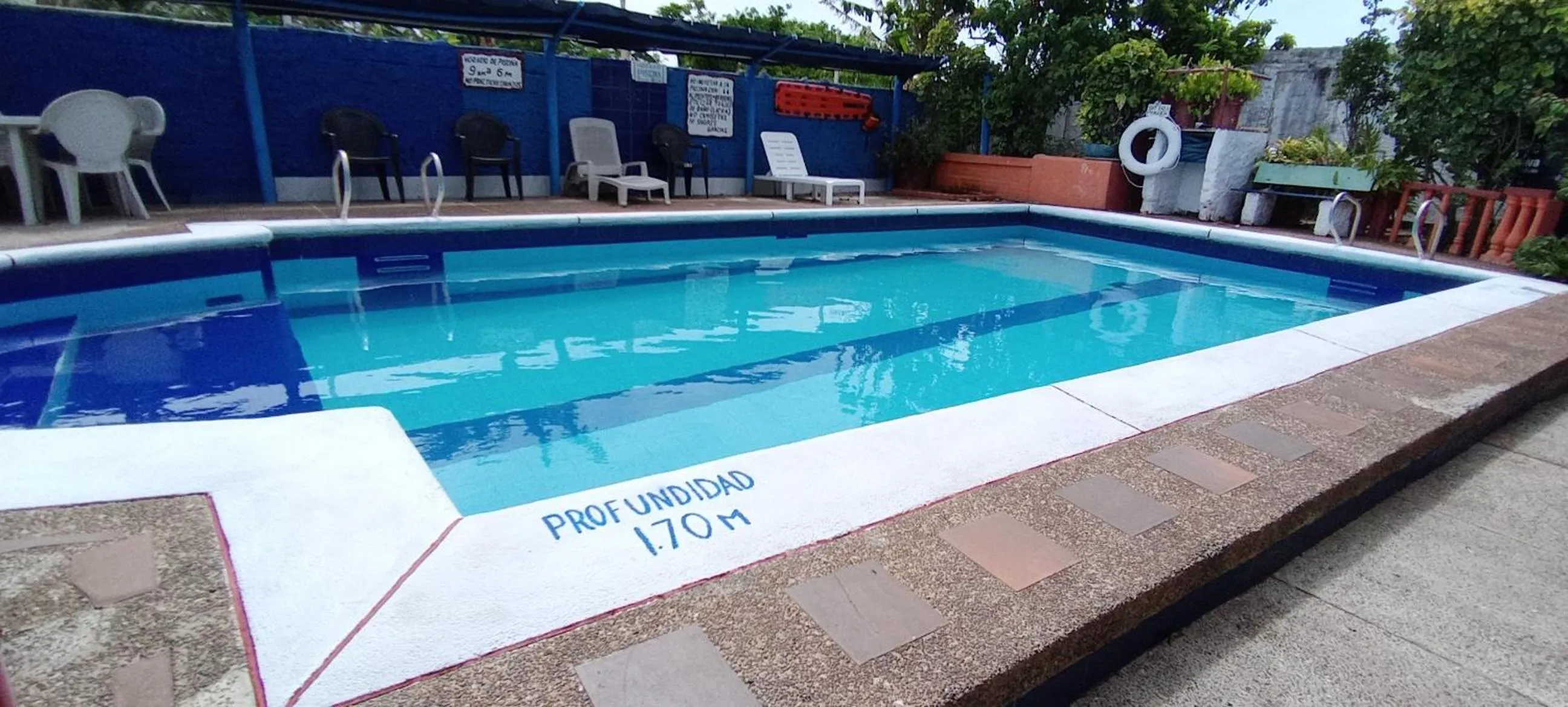 Pool view in Hospedaje Turistico Angula Place