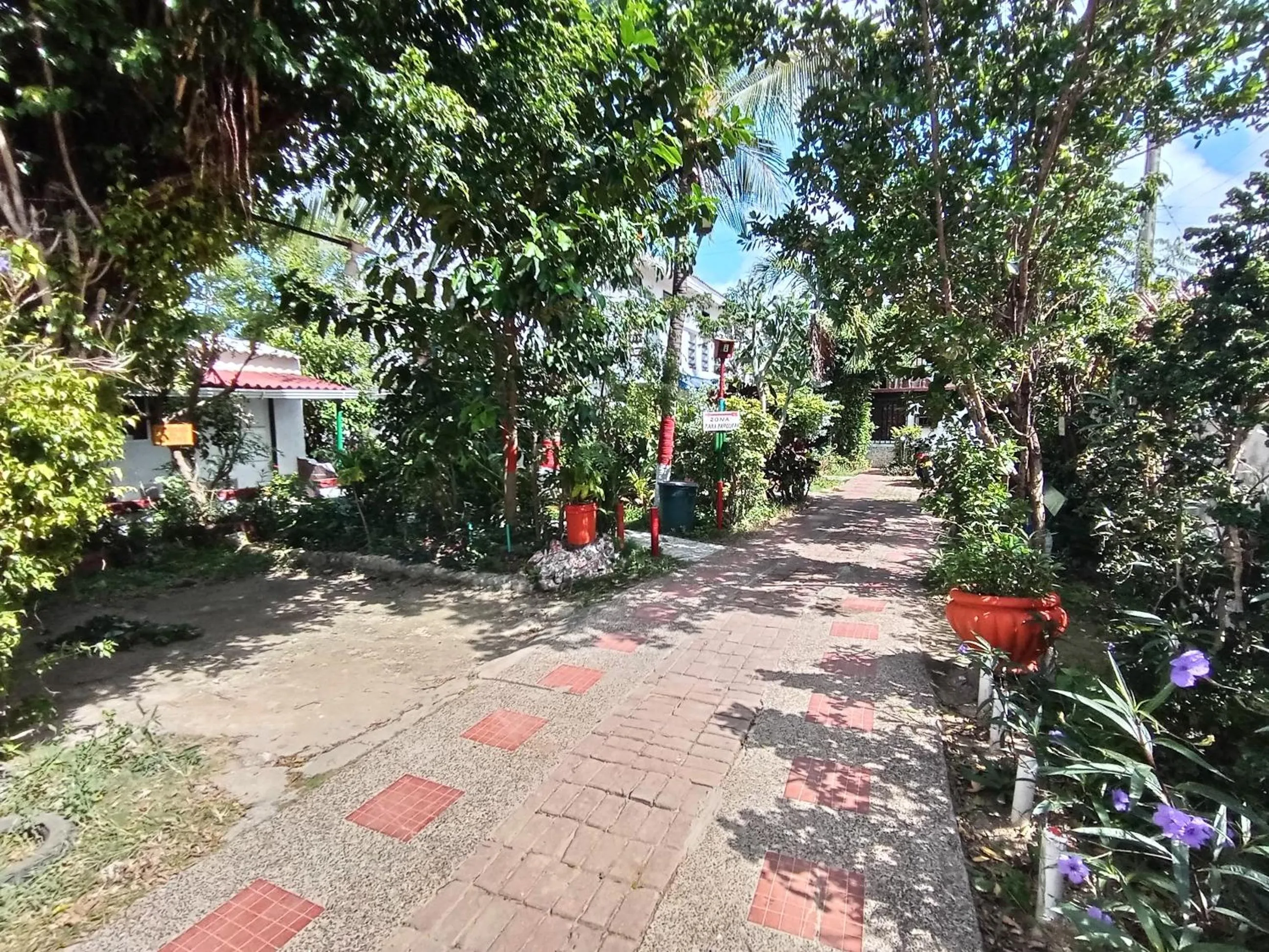 Garden view in Hospedaje Turistico Angula Place