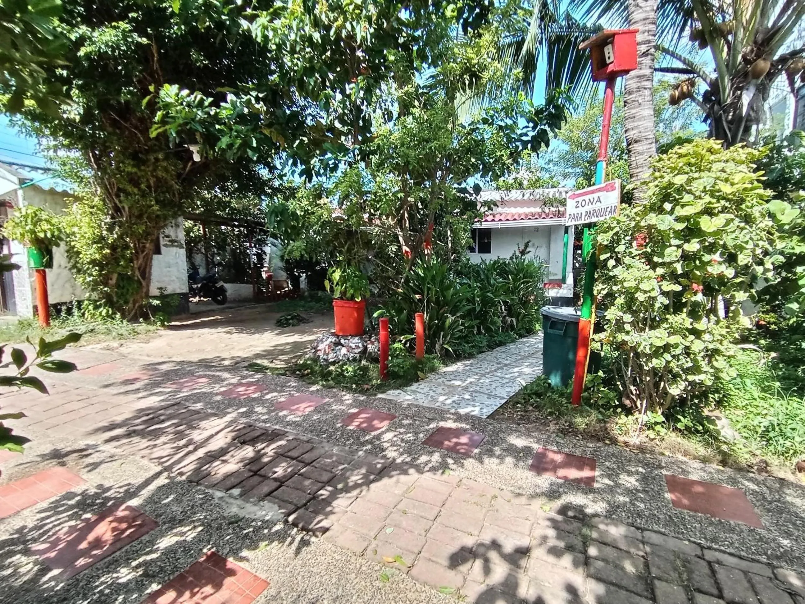 Garden in Hospedaje Turistico Angula Place